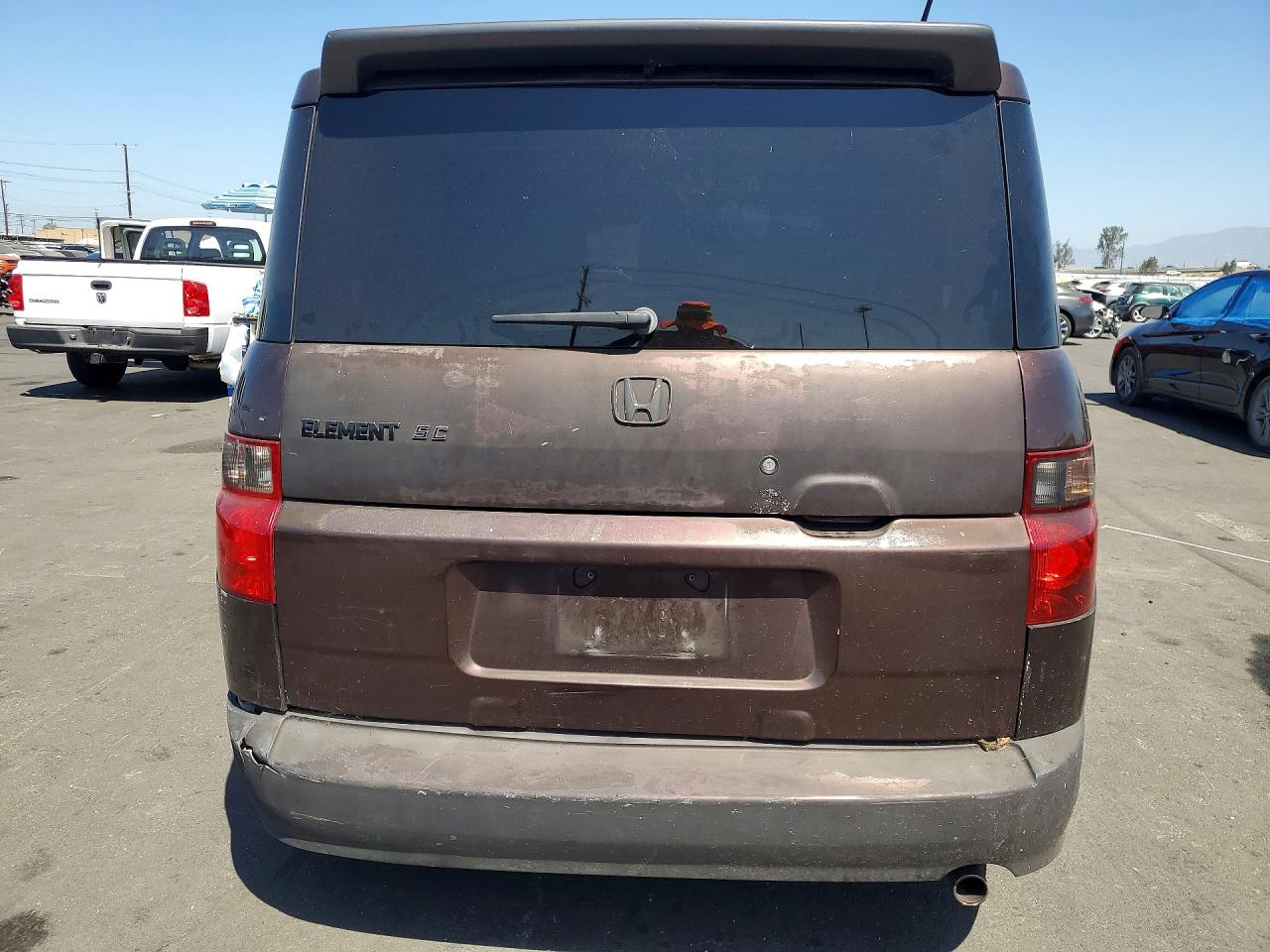 2007 Honda Element Sc Brown vin: 5J6YH18917L009362