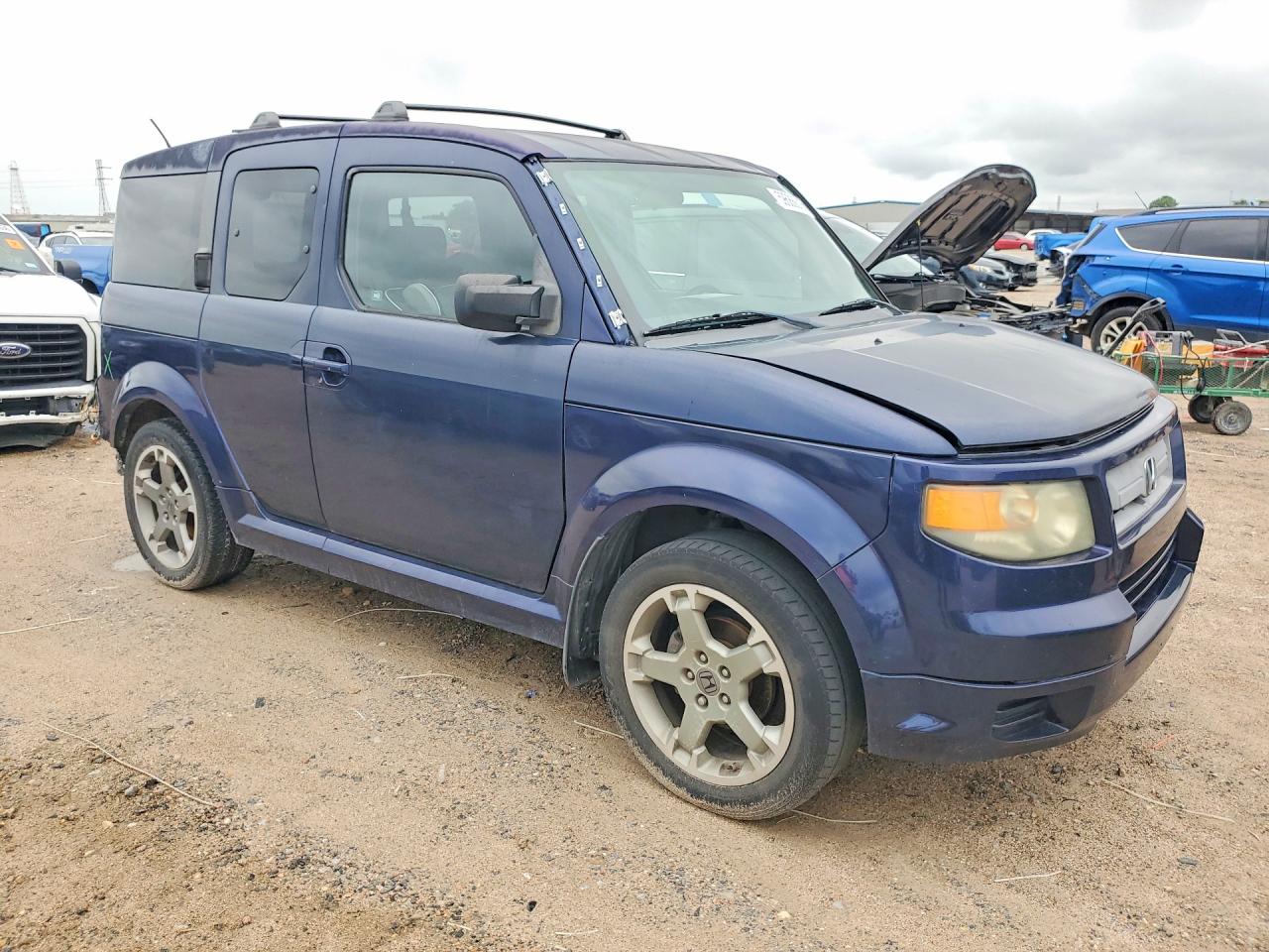2008 Honda Element Sc Синий vin: 5J6YH18918L007774