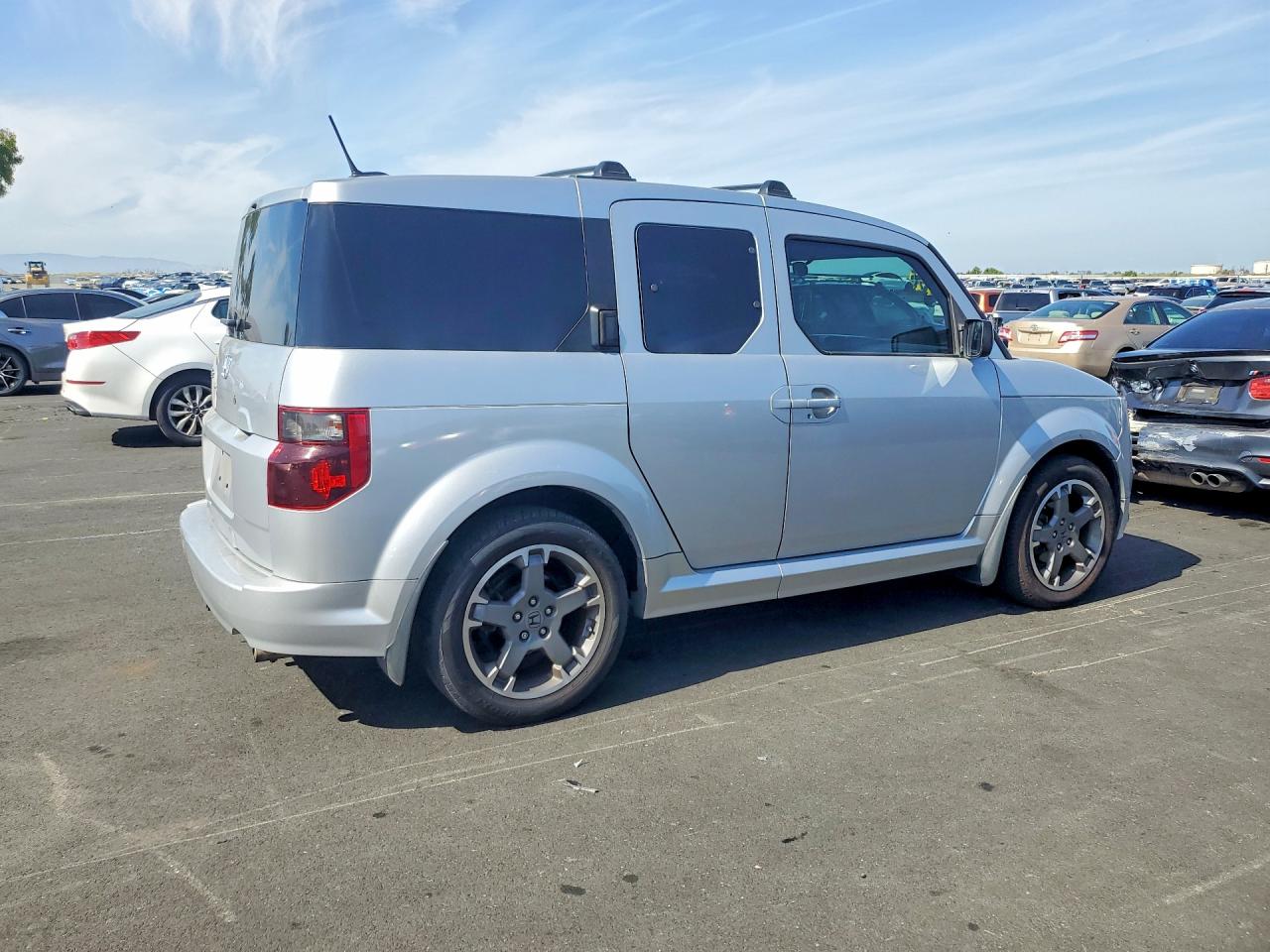 2008 Honda Element Sc Silver vin: 5J6YH18918L016457