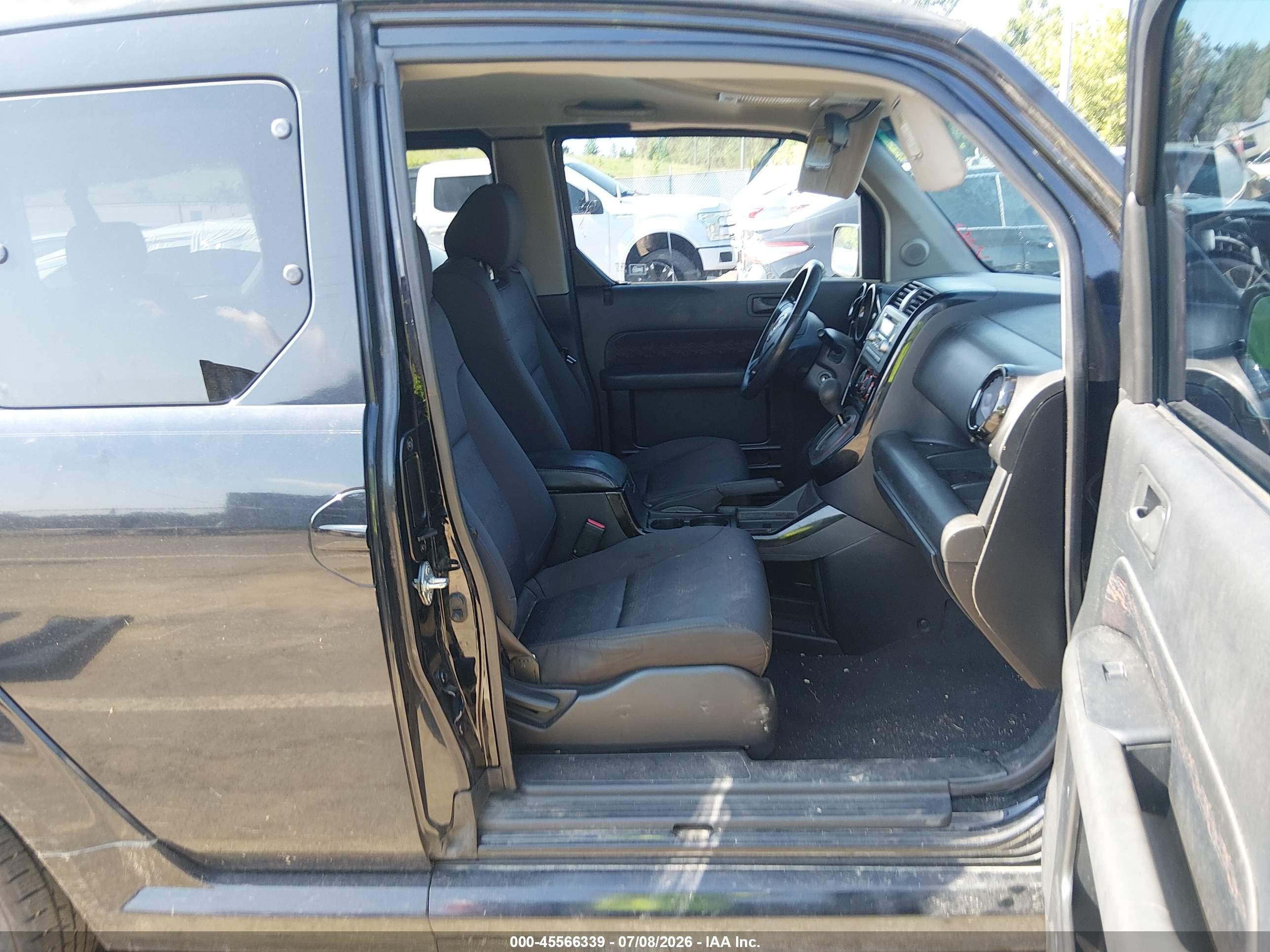 2008 Honda Element Sc Black vin: 5J6YH18928L000459
