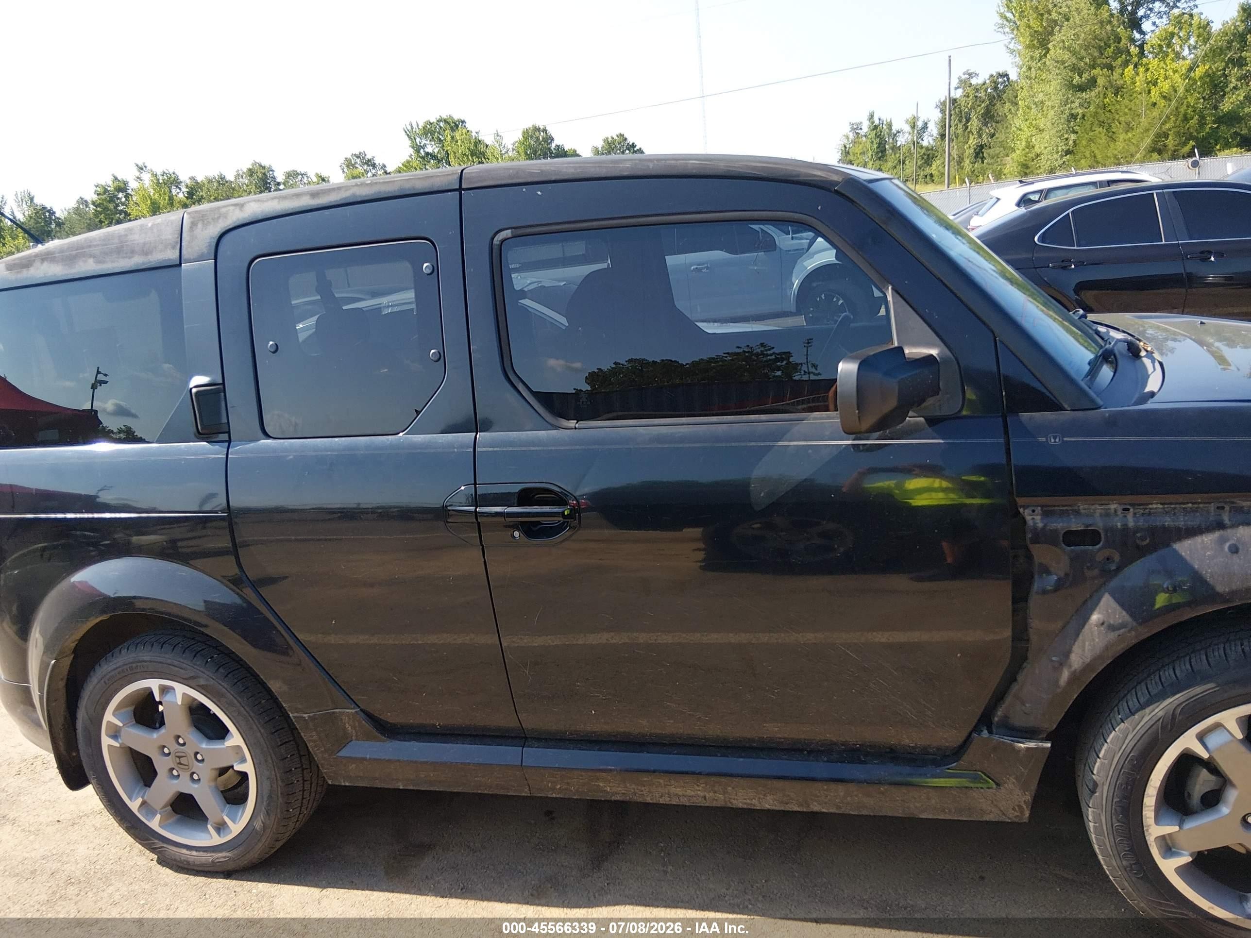 2008 Honda Element Sc Black vin: 5J6YH18928L000459