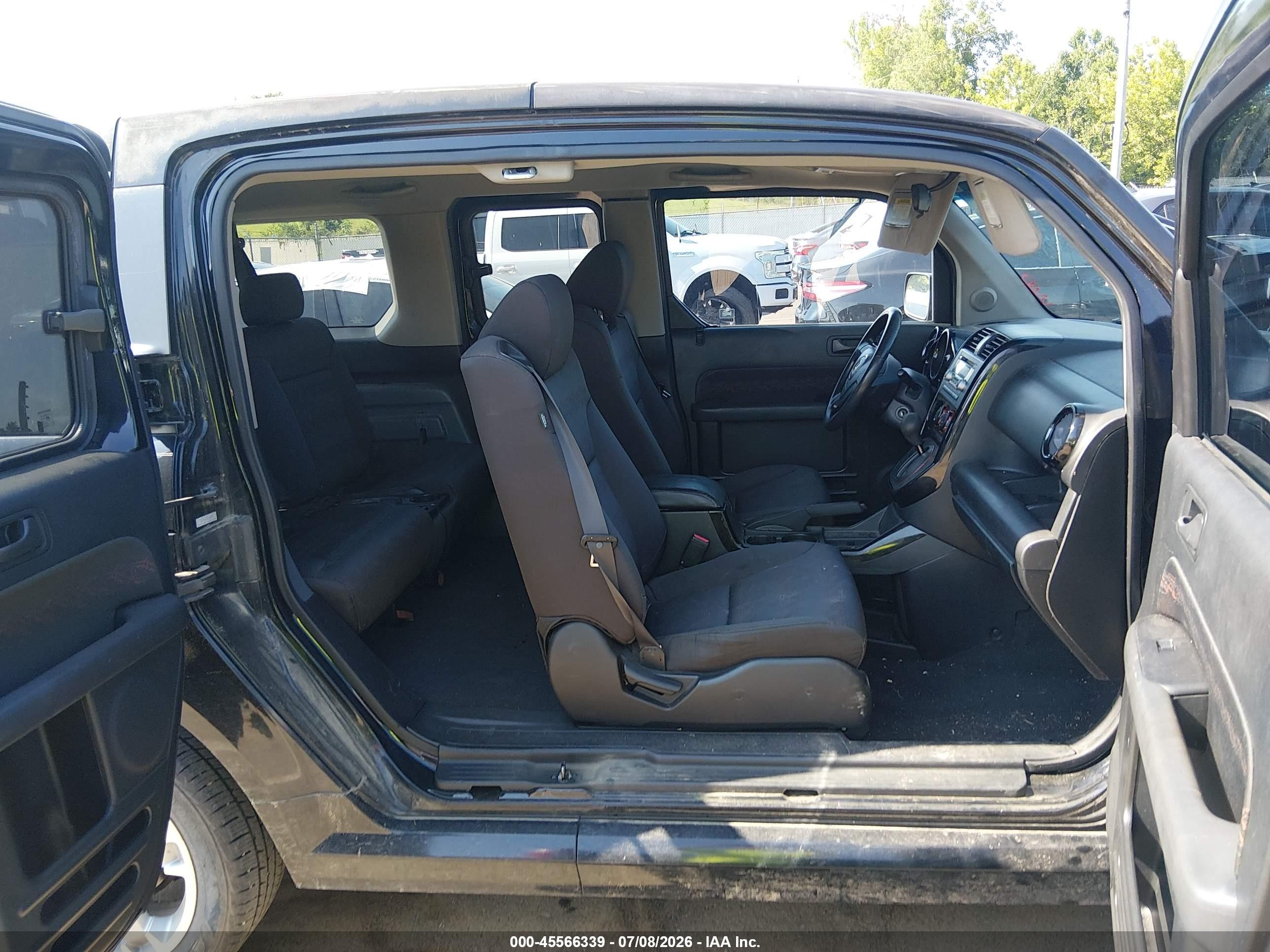 2008 Honda Element Sc Black vin: 5J6YH18928L000459
