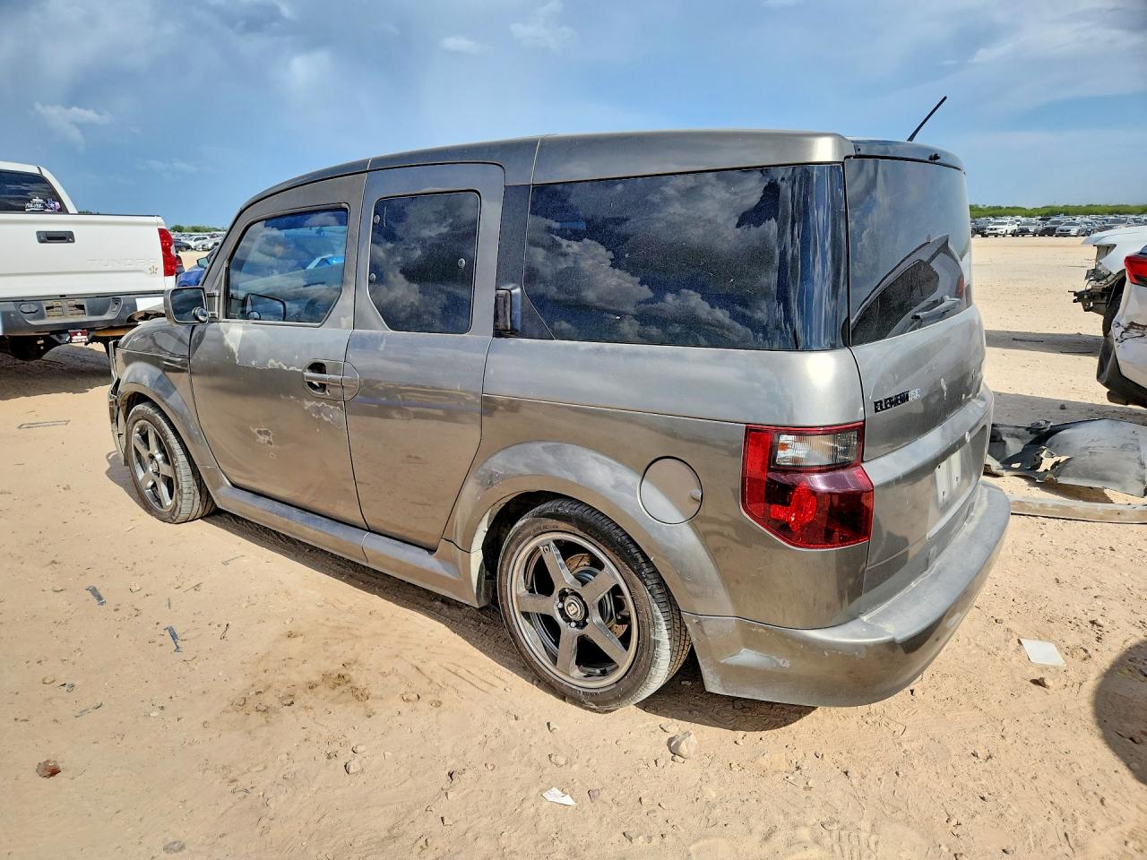2007 Honda Element Sc Beige vin: 5J6YH18937L011260