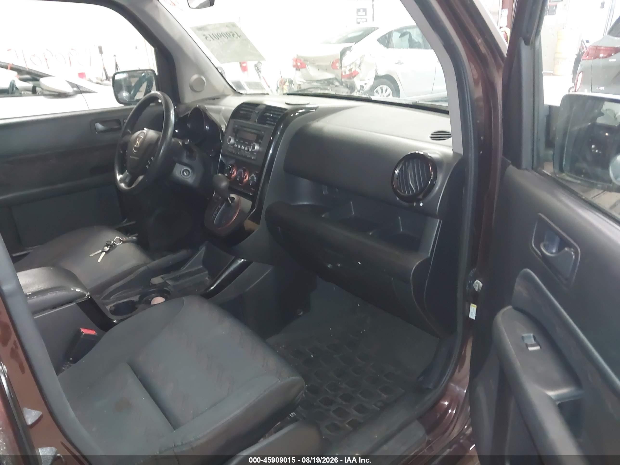 2007 Honda Element Sc Burgundy vin: 5J6YH18947L008562