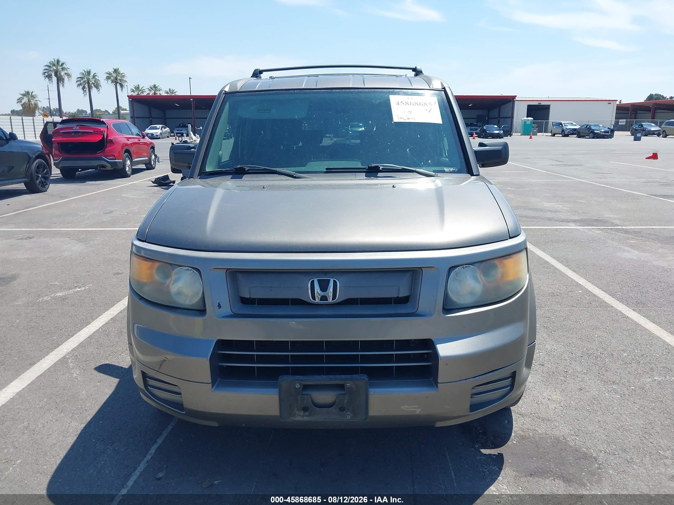 2007 Honda Element Sc Gray vin: 5J6YH18957L000440