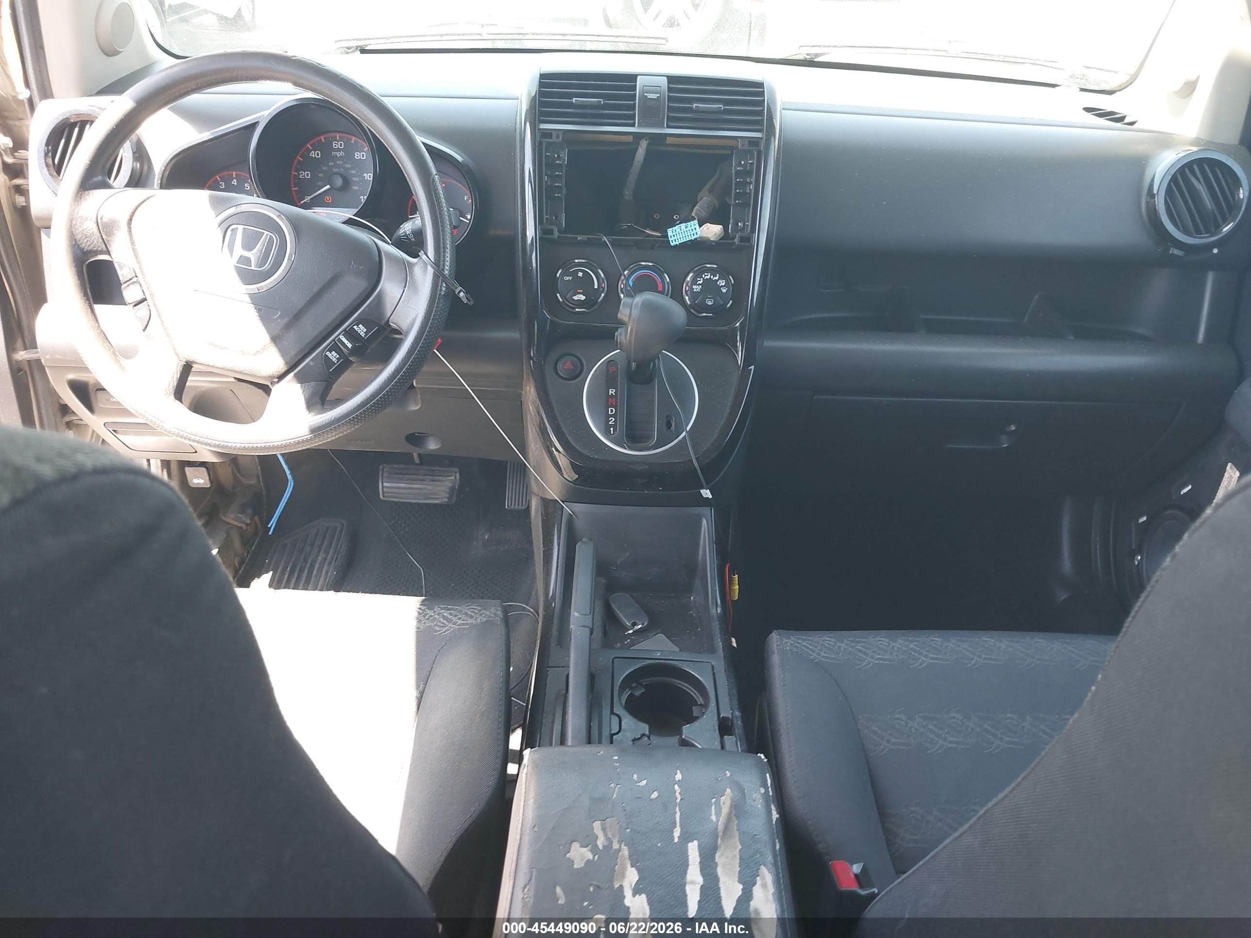 2008 Honda Element Sc Gray vin: 5J6YH18958L007874