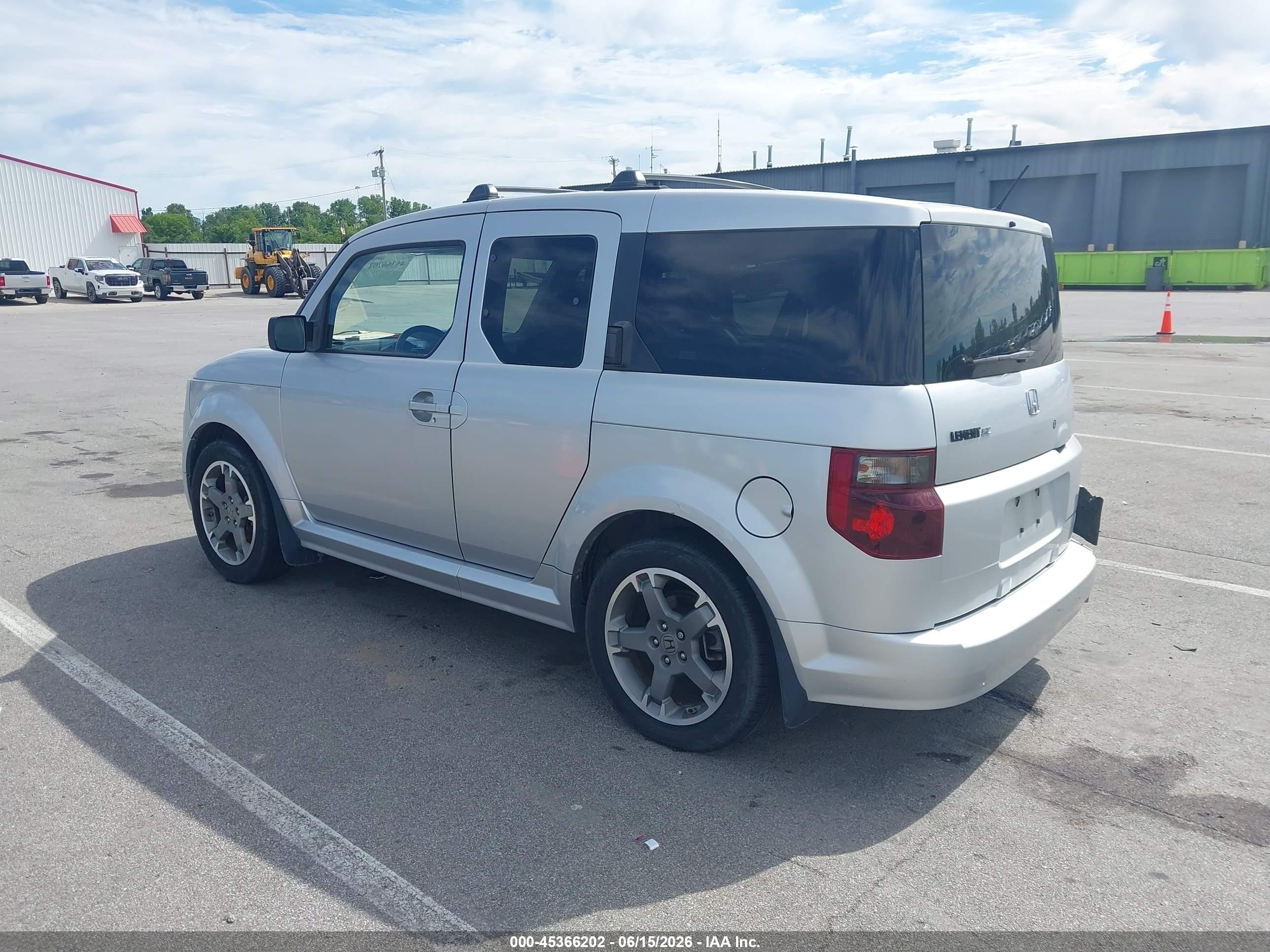2008 Honda Element Sc Silver vin: 5J6YH18958L016980