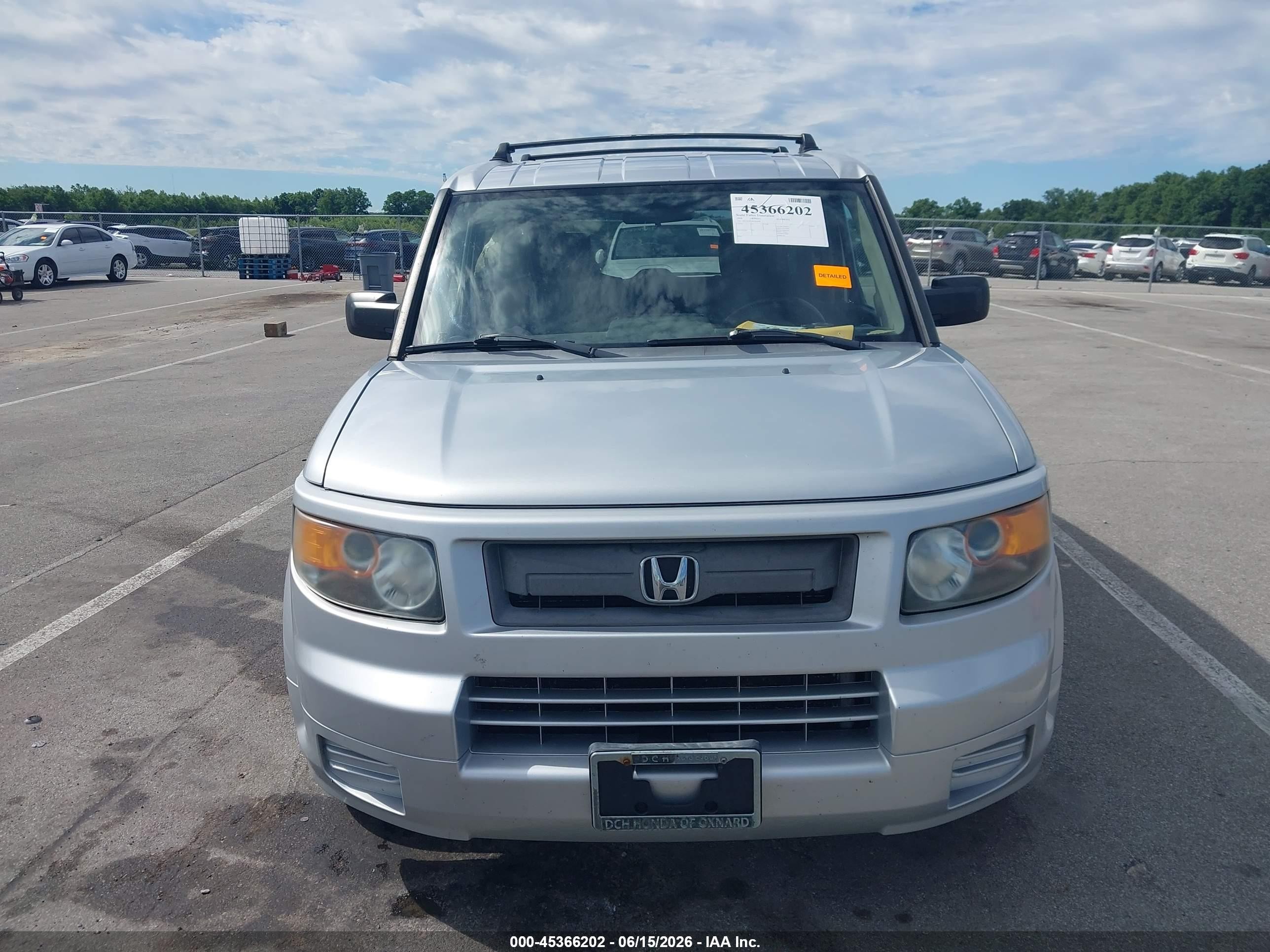 2008 Honda Element Sc Silver vin: 5J6YH18958L016980