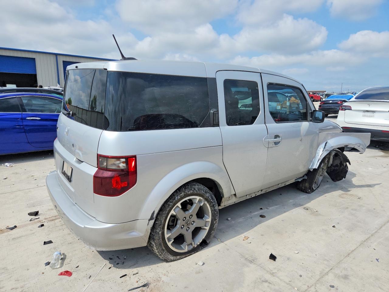 2007 Honda Element Sc Silver vin: 5J6YH18967L006618