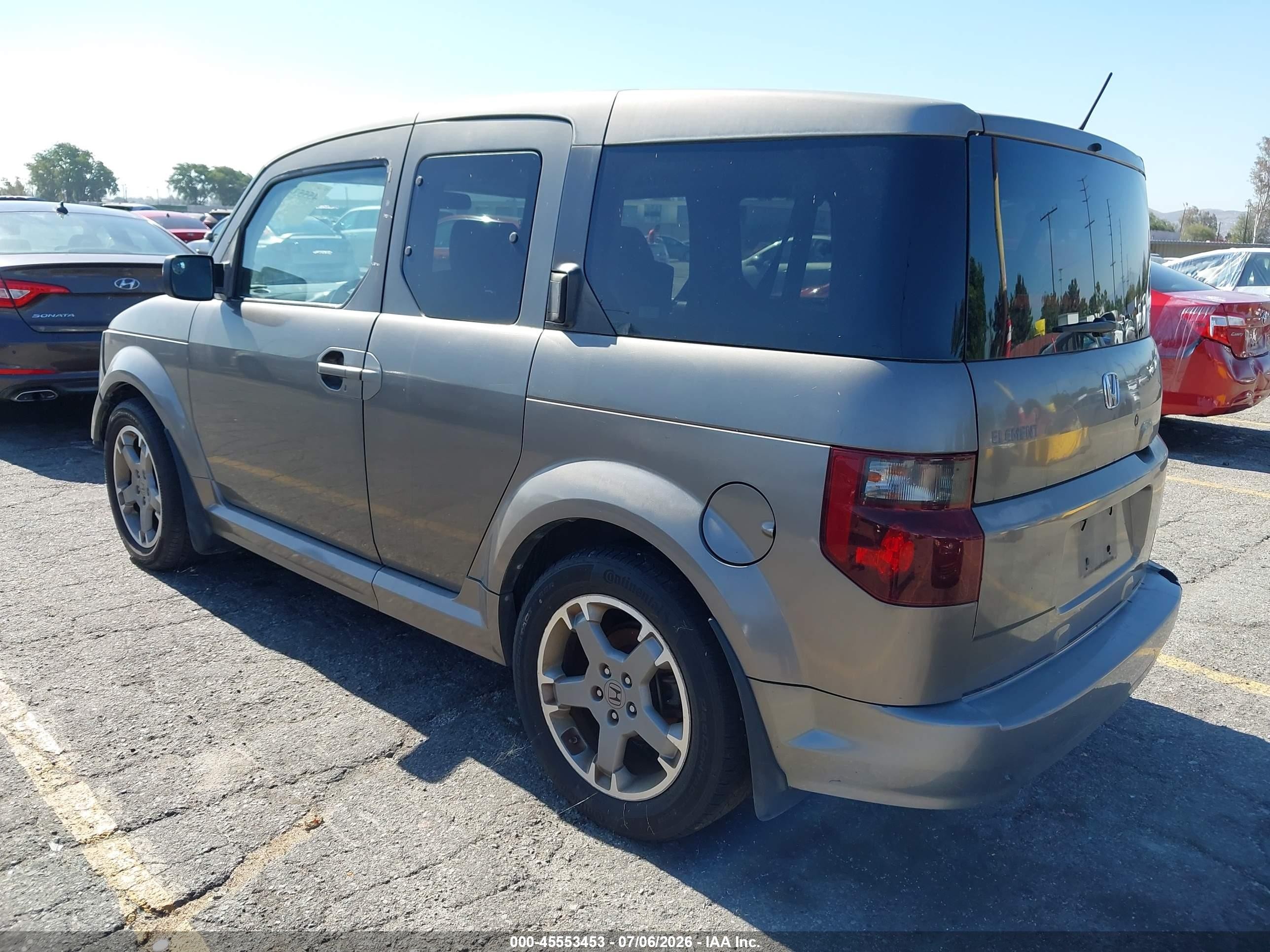 2008 Honda Element Sc Brown vin: 5J6YH18968L004059