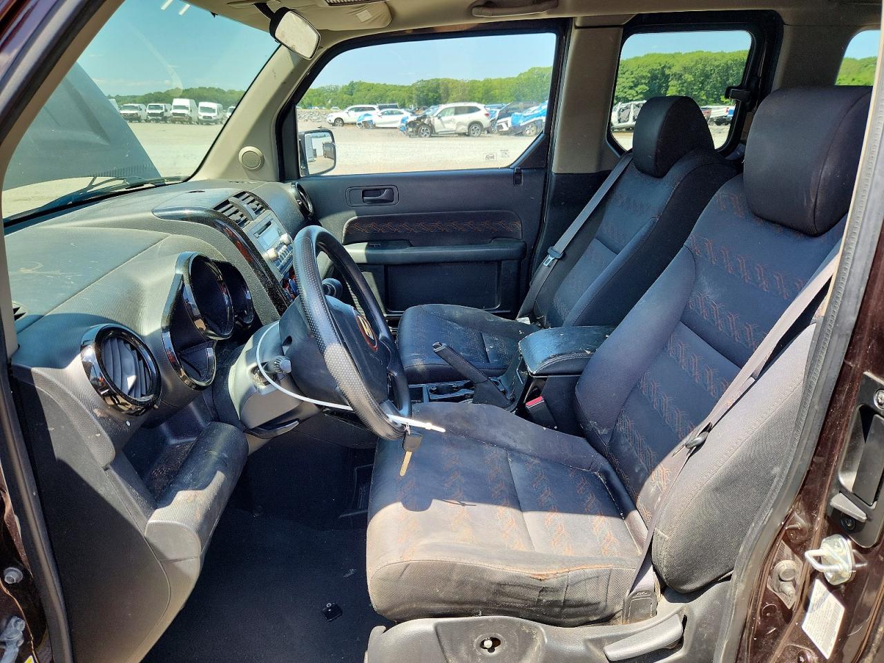 2008 Honda Element Sc Maroon vin: 5J6YH18968L005017