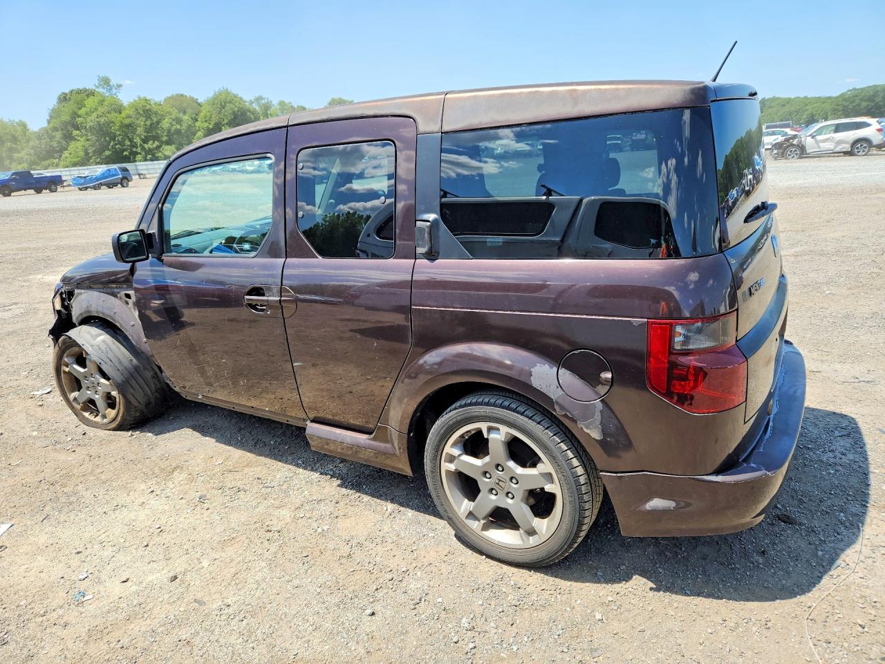 2008 Honda Element Sc Maroon vin: 5J6YH18968L005017