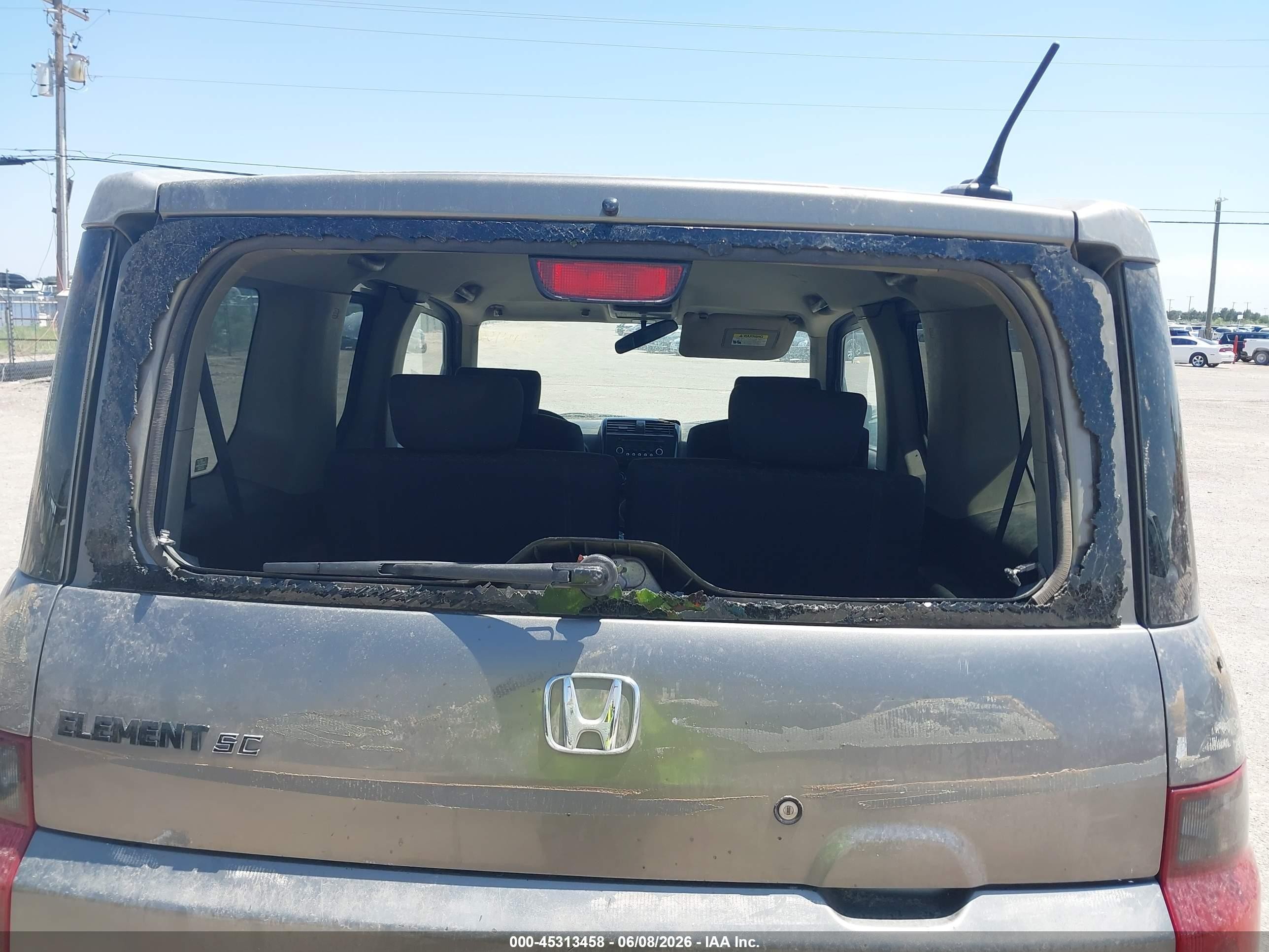 2008 Honda Element Sc Pewter vin: 5J6YH18998L010955