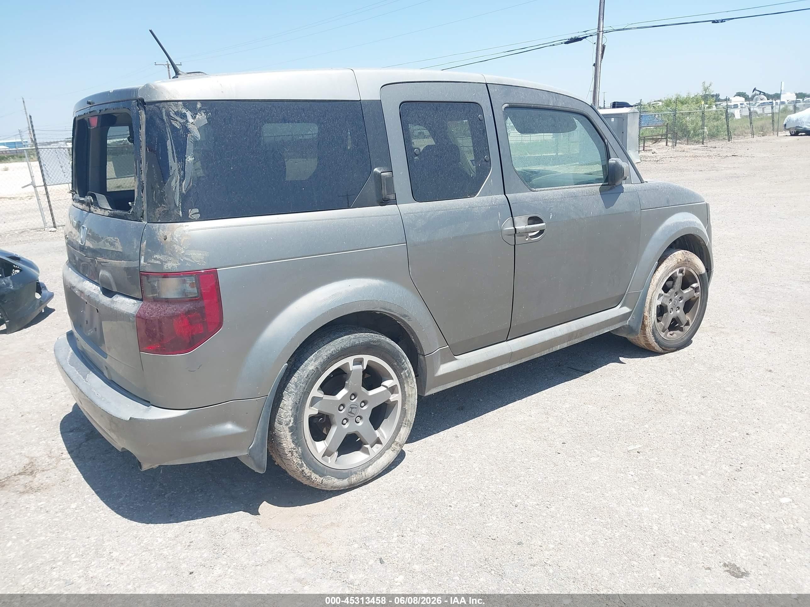 2008 Honda Element Sc Pewter vin: 5J6YH18998L010955