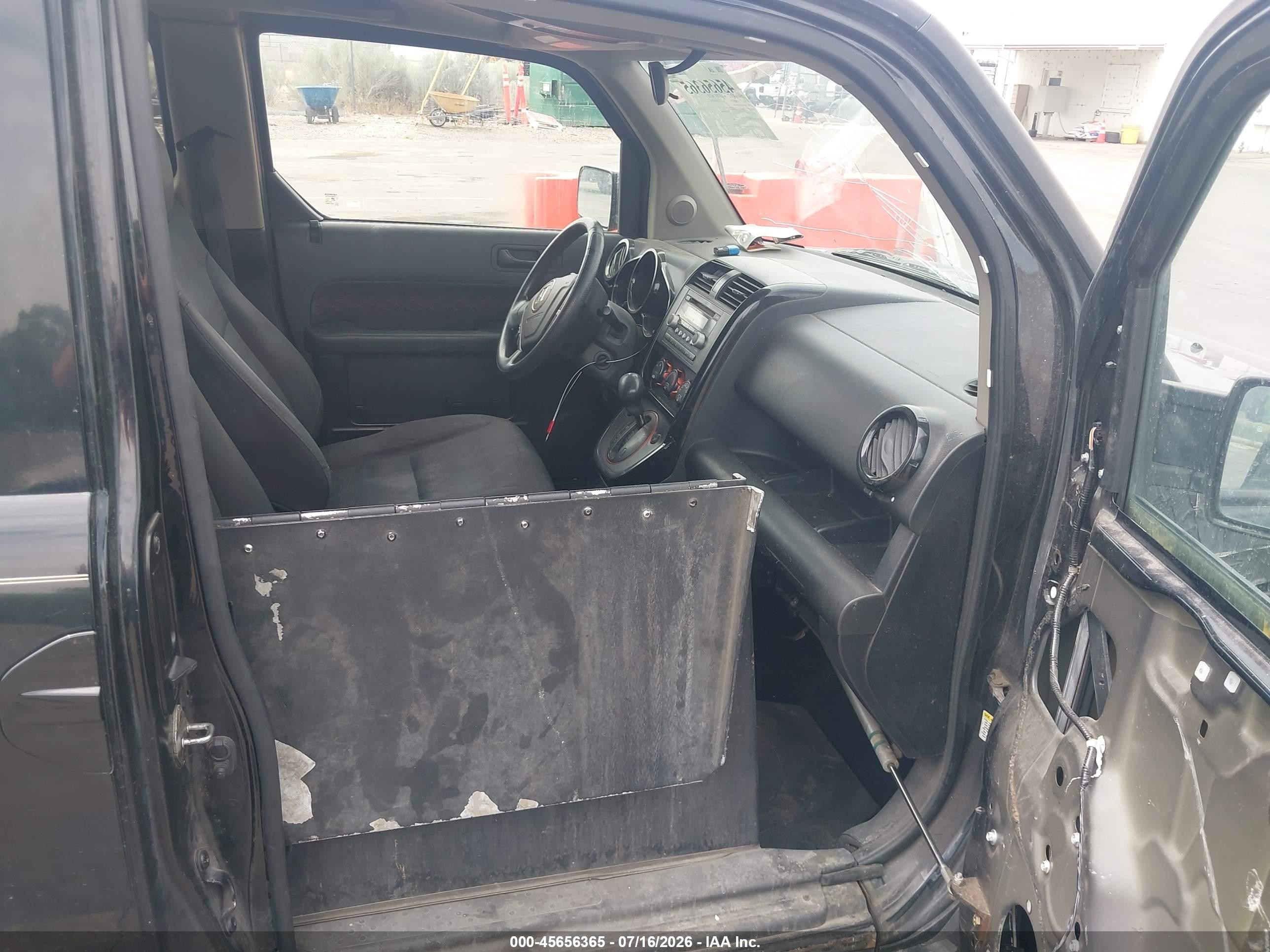 2007 Honda Element Sc Black vin: 5J6YH189X7L002426