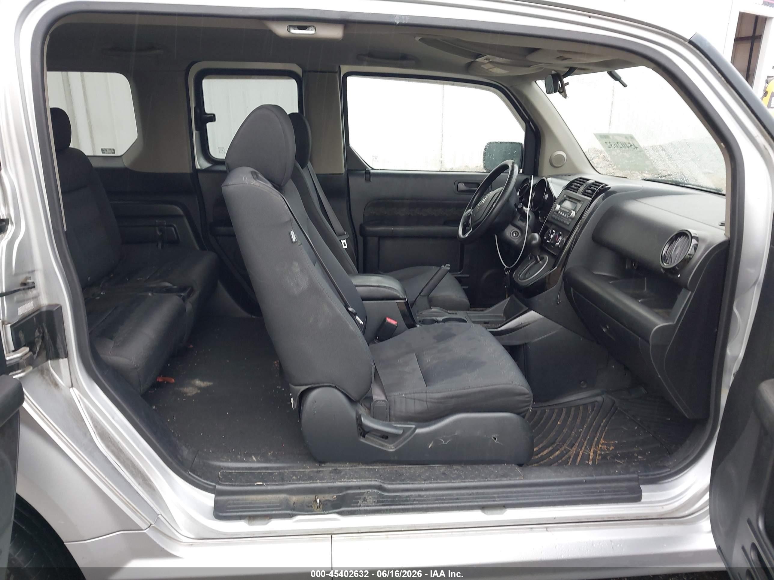 2007 Honda Element Sc Silver vin: 5J6YH189X7L005486