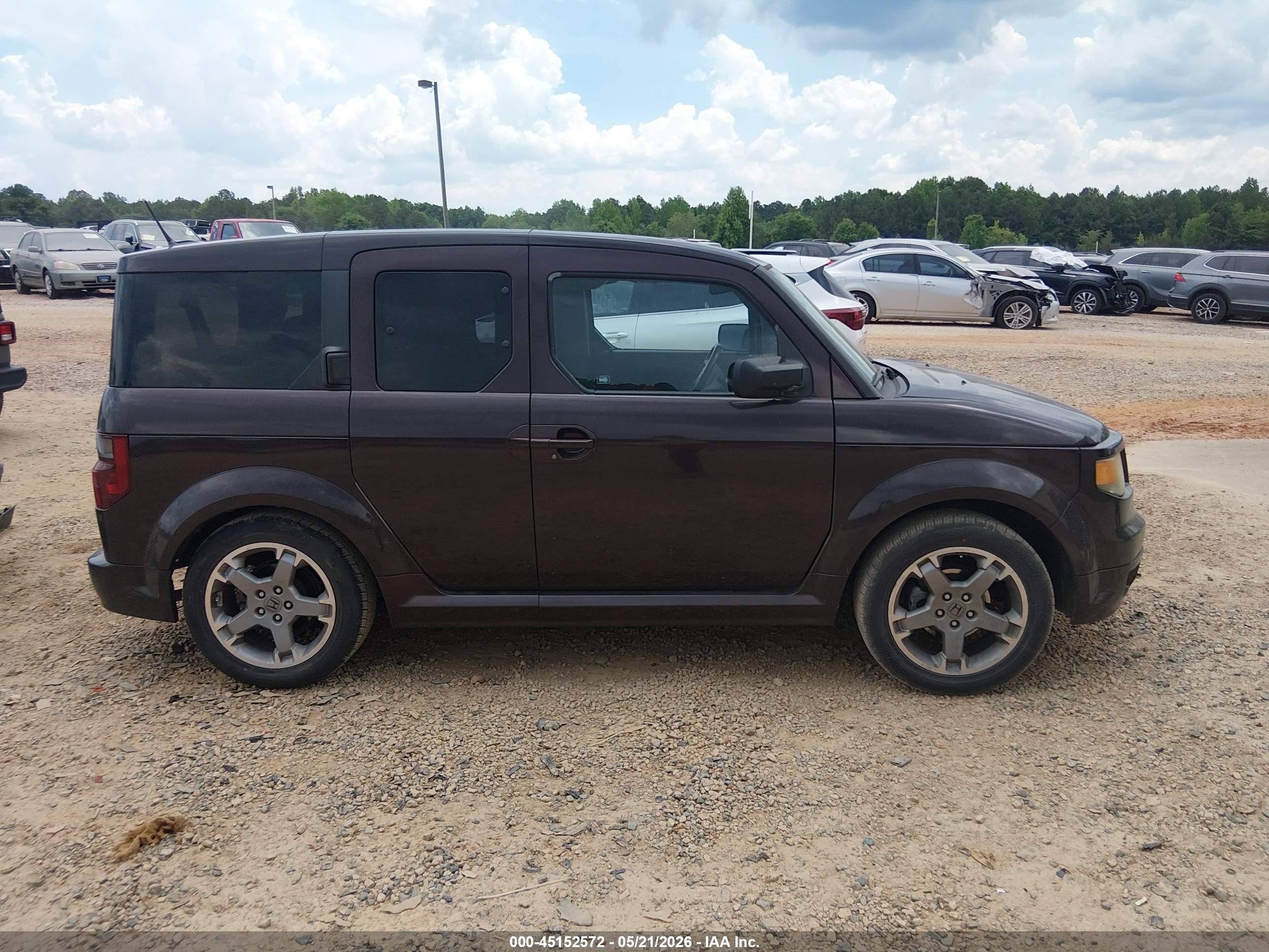 2007 Honda Element Sc Бордовый vin: 5J6YH189X7L005973