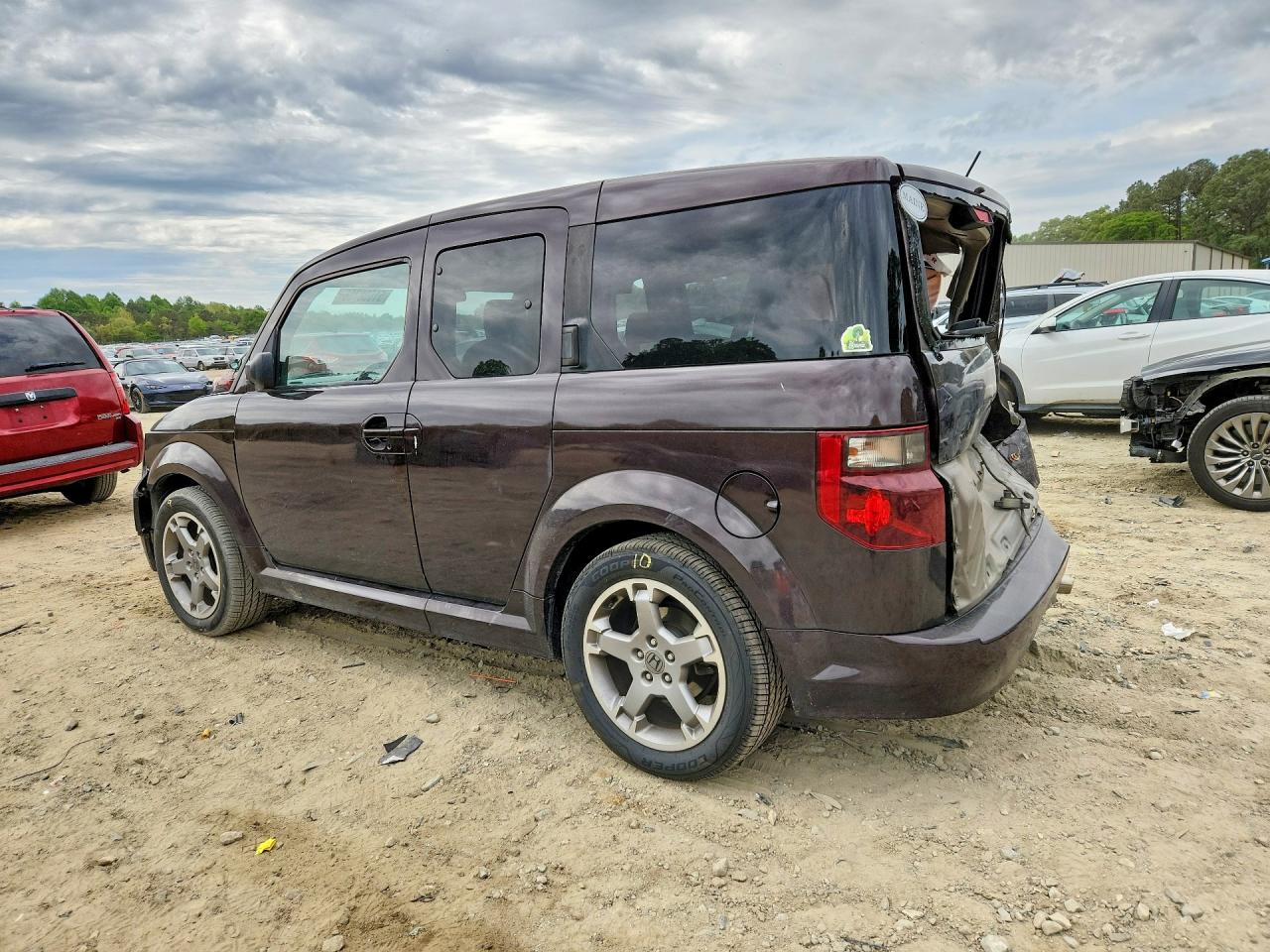 2007 Honda Element Sc Brown vin: 5J6YH189X7L012065