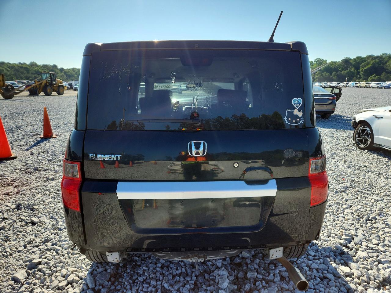 2011 Honda Element Lx Black vin: 5J6YH1H30BL001645