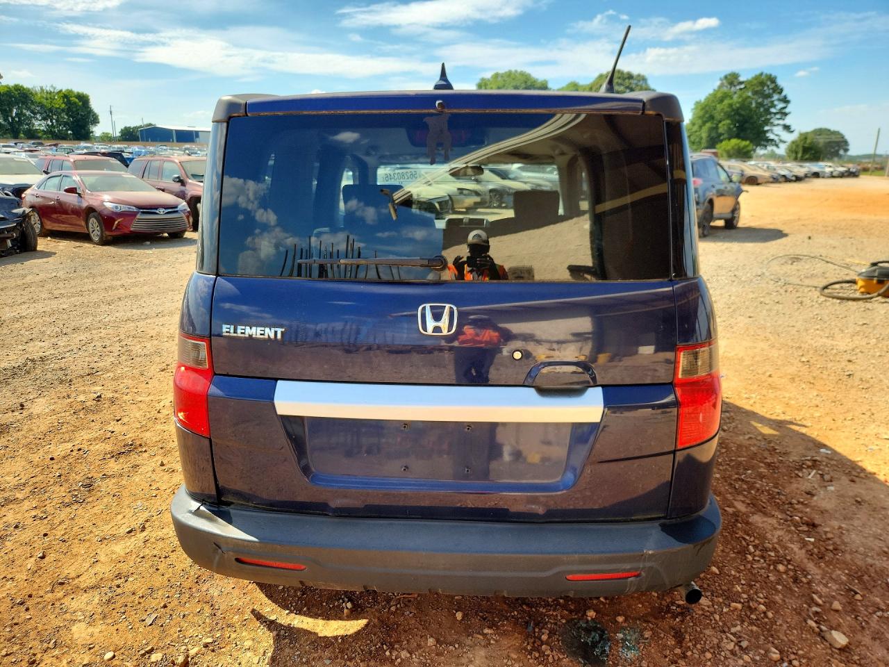 2010 Honda Element Lx Blue vin: 5J6YH1H31AL004830
