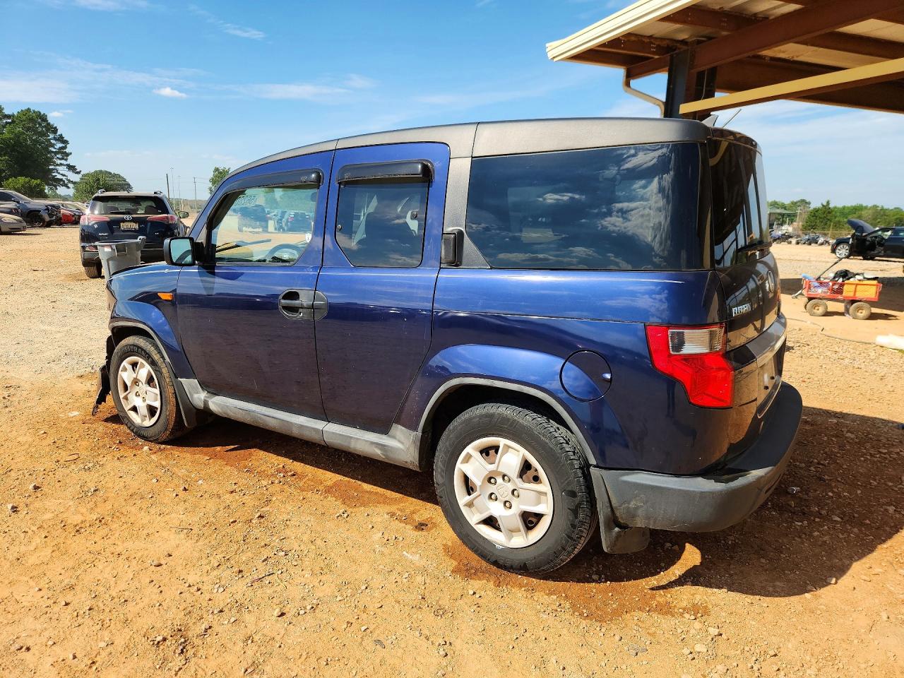 2010 Honda Element Lx Blue vin: 5J6YH1H31AL004830