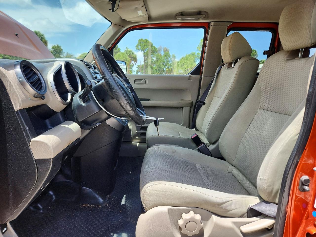 2010 Honda Element Lx Orange vin: 5J6YH1H35AL004782
