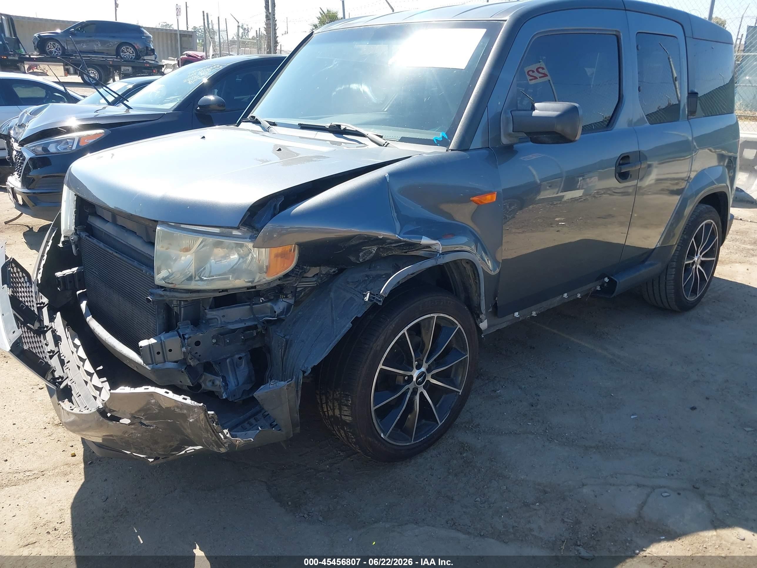 2010 Honda Element Lx Gray vin: 5J6YH1H36AL001132