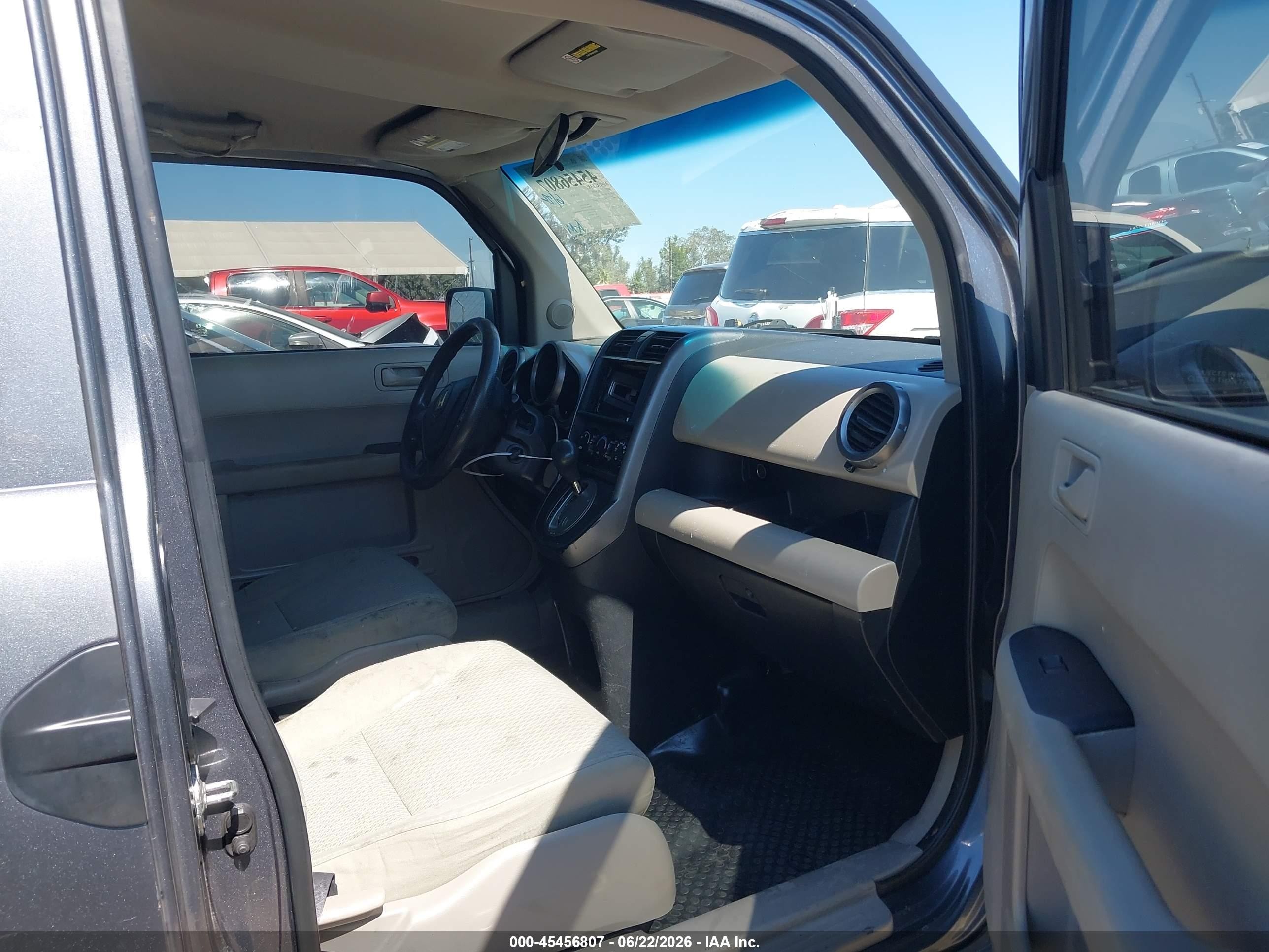 2010 Honda Element Lx Gray vin: 5J6YH1H36AL001132