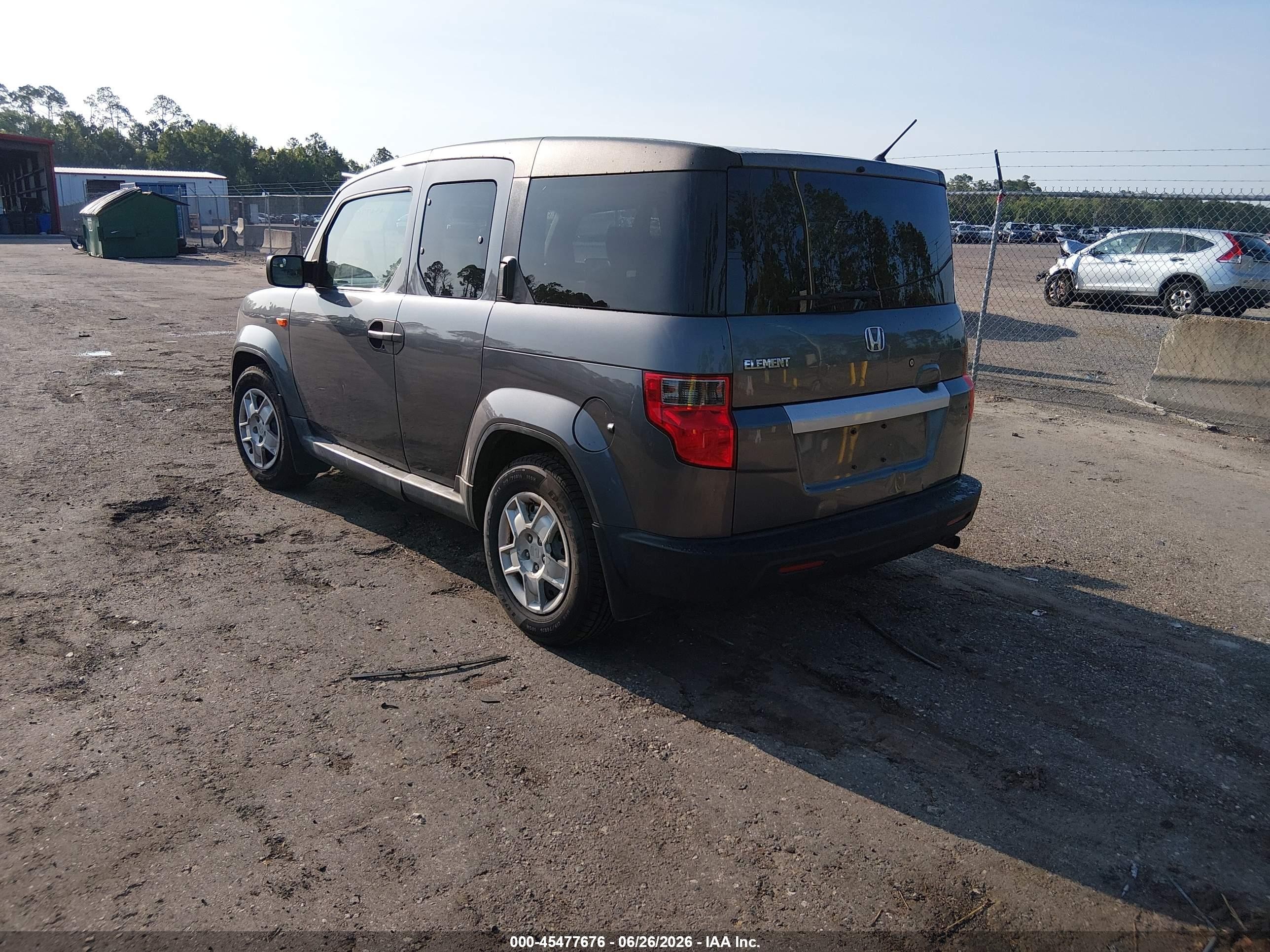 2010 Honda Element Lx Gray vin: 5J6YH1H37AL002645