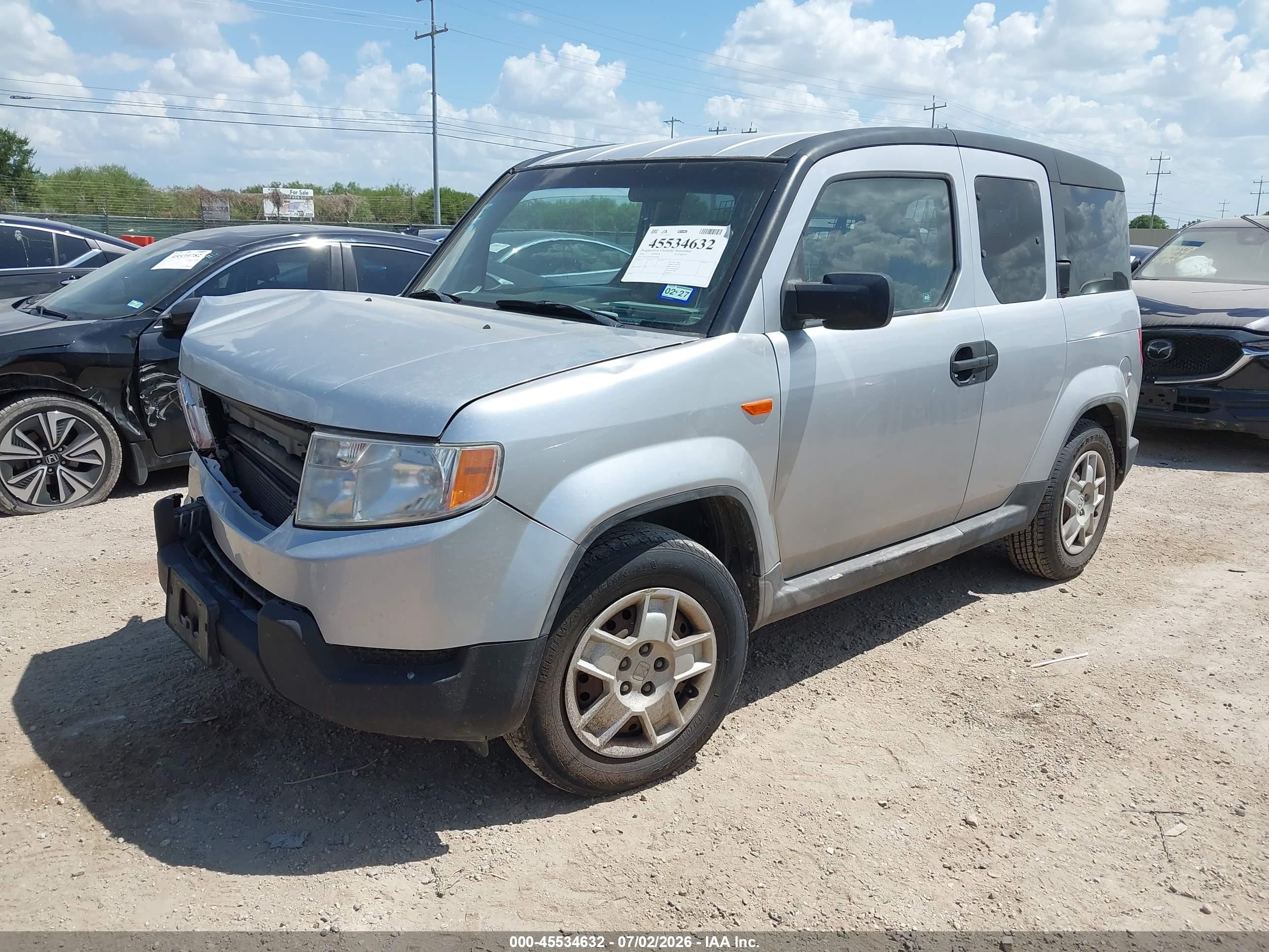 2010 Honda Element Lx Серебряный vin: 5J6YH1H39AL002050