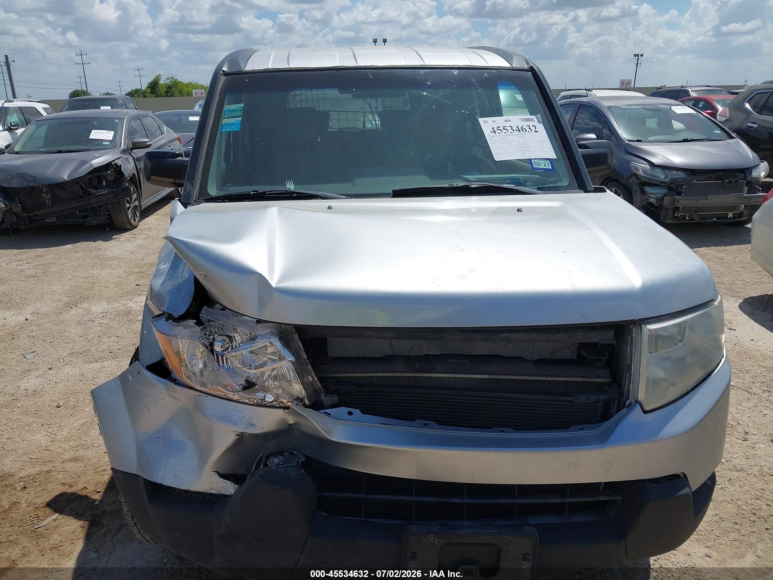 2010 Honda Element Lx Серебряный vin: 5J6YH1H39AL002050