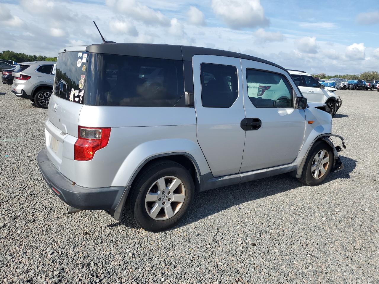 2010 Honda Element Ex Silver vin: 5J6YH1H71AL003017