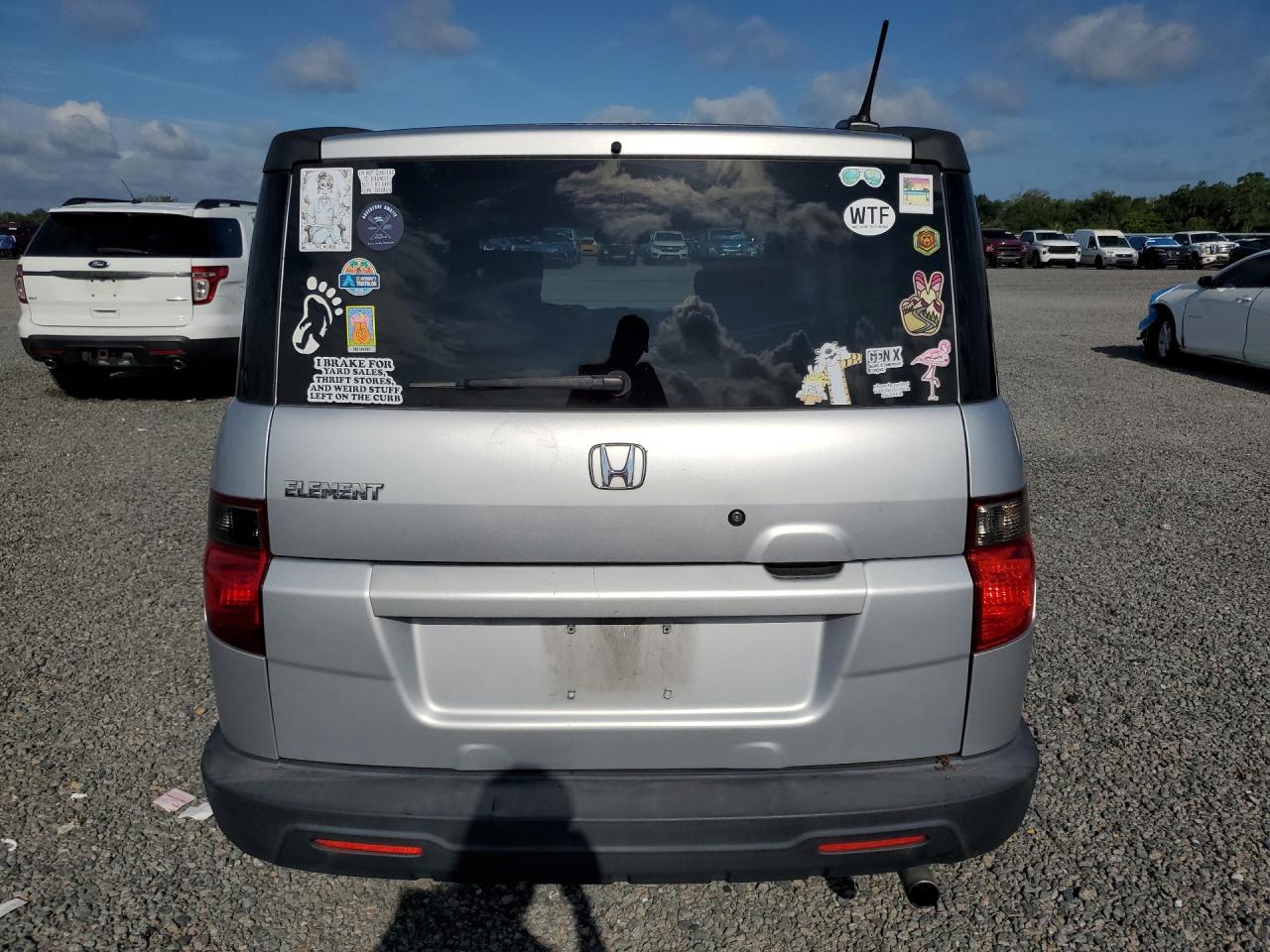 2010 Honda Element Ex Silver vin: 5J6YH1H71AL003017
