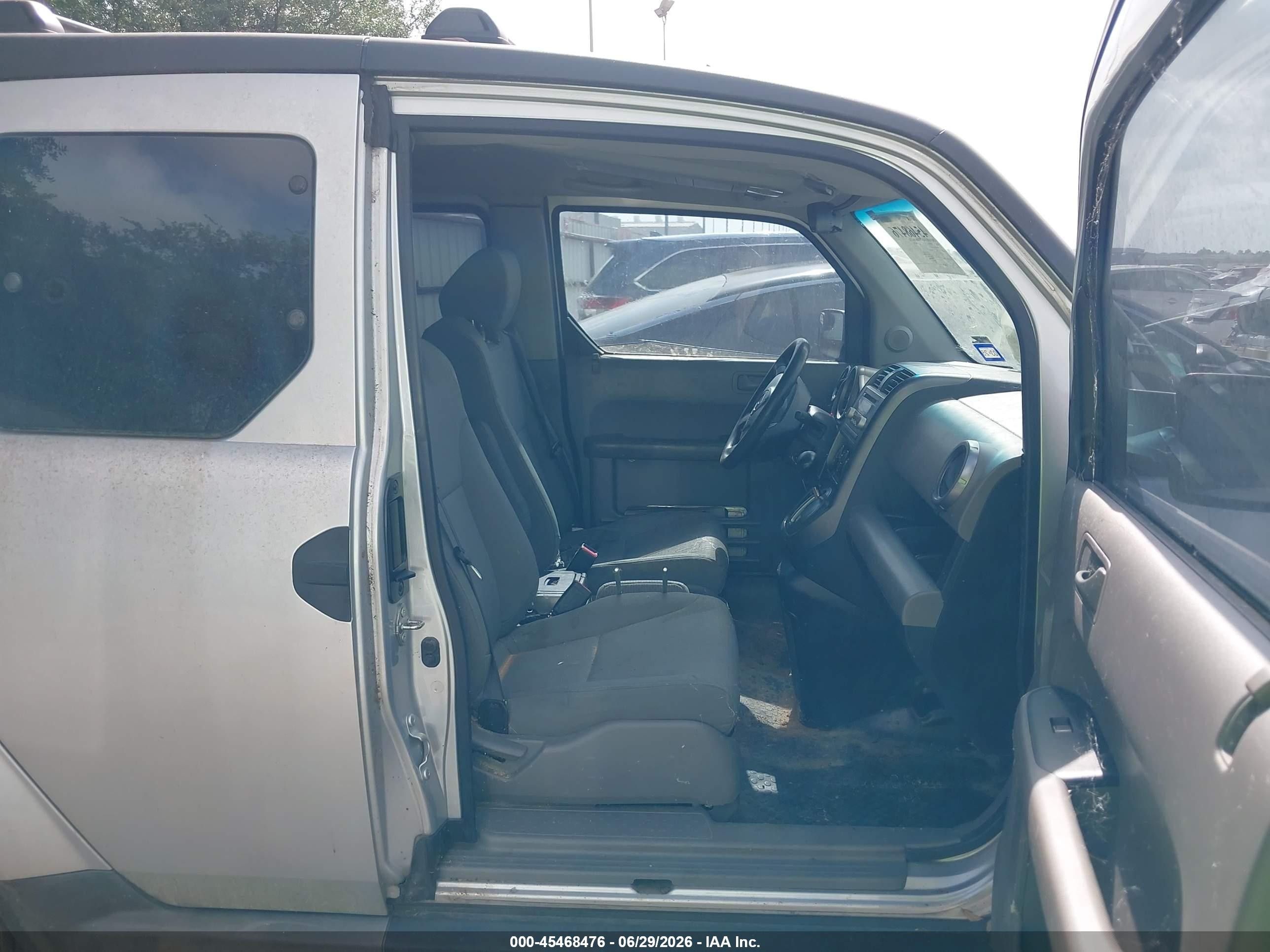 2010 Honda Element Ex Silver vin: 5J6YH1H73AL003035