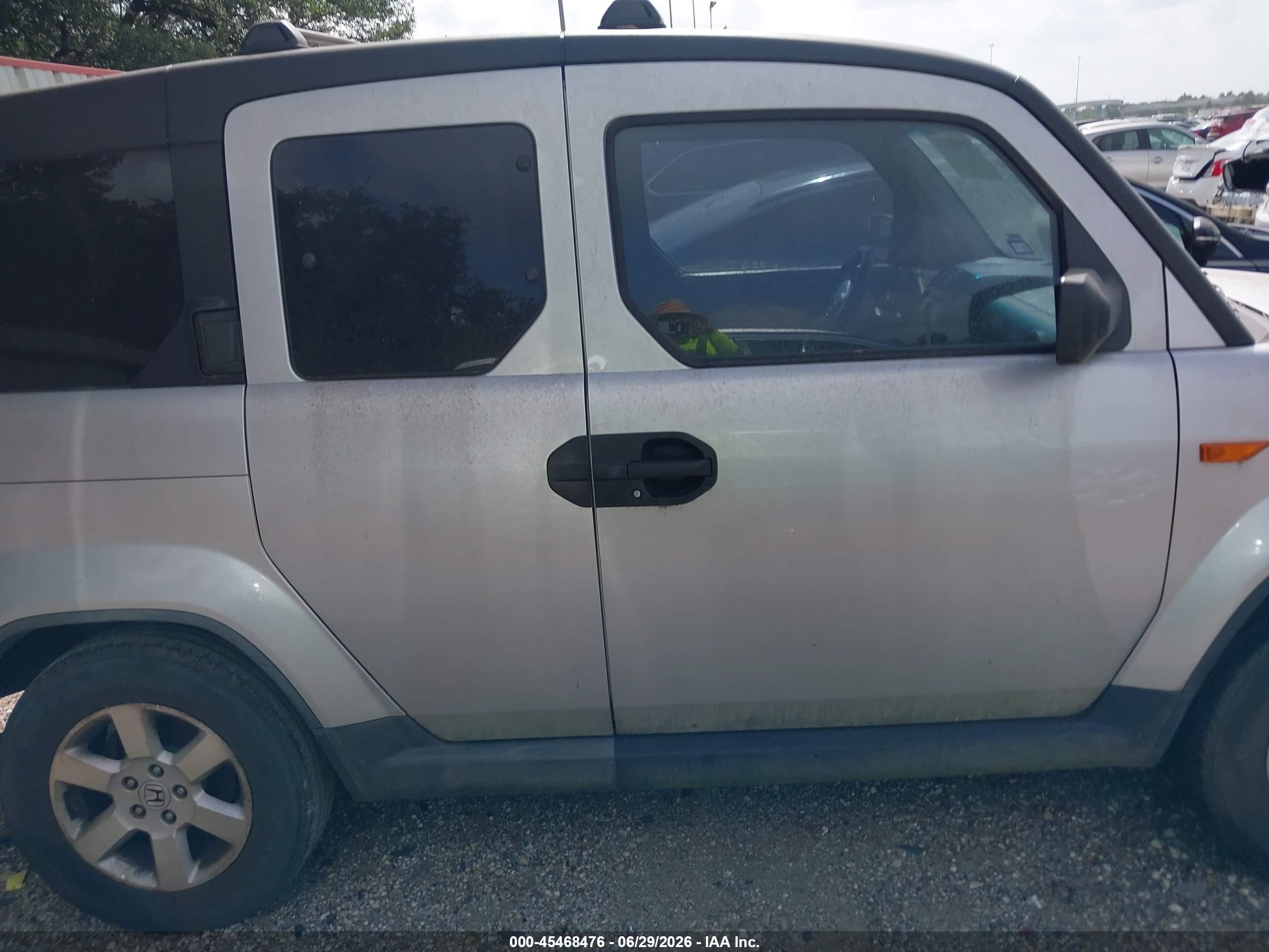 2010 Honda Element Ex Silver vin: 5J6YH1H73AL003035