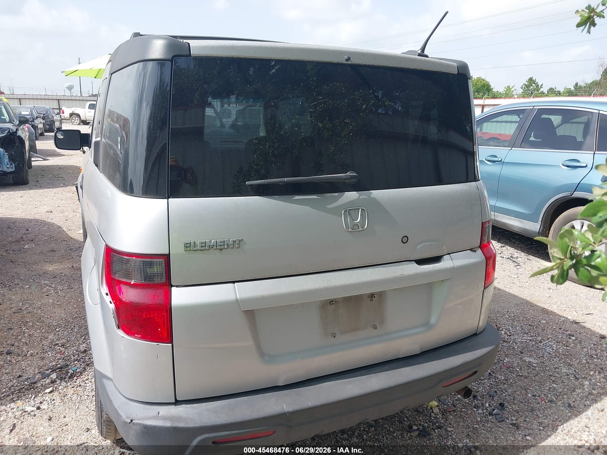2010 Honda Element Ex Silver vin: 5J6YH1H73AL003035