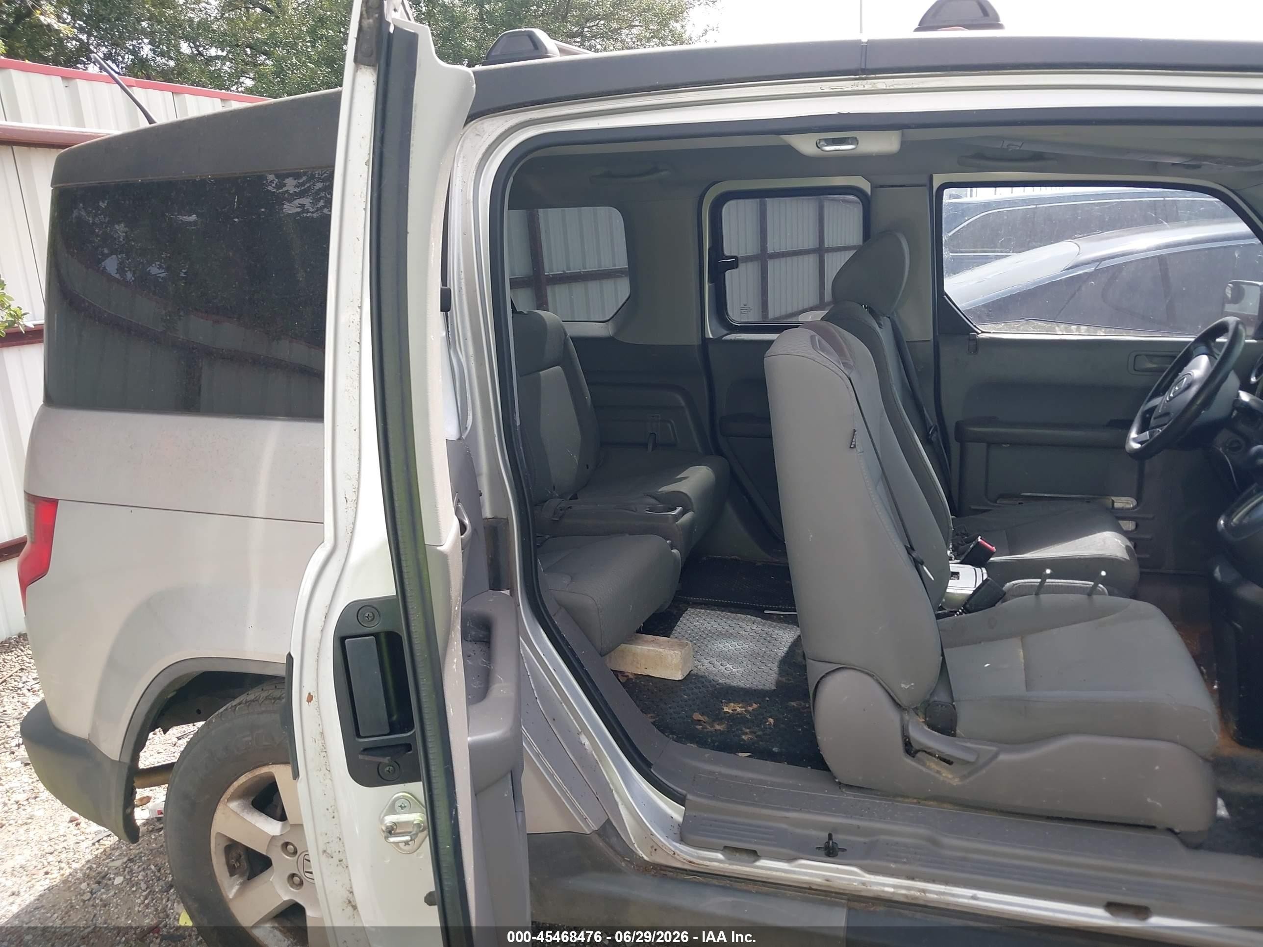 2010 Honda Element Ex Silver vin: 5J6YH1H73AL003035