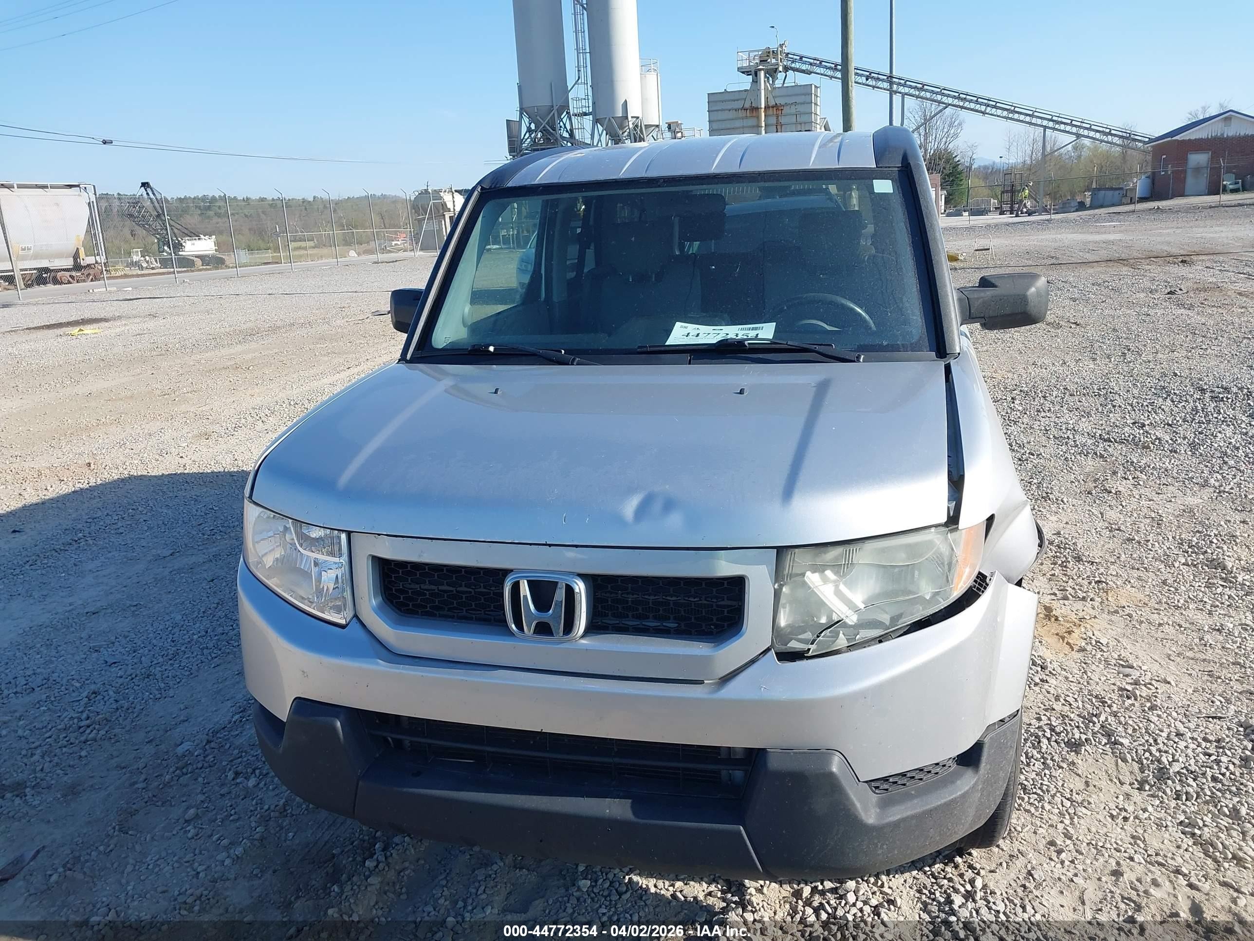 2010 Honda Element Ex Silver vin: 5J6YH1H73AL005058