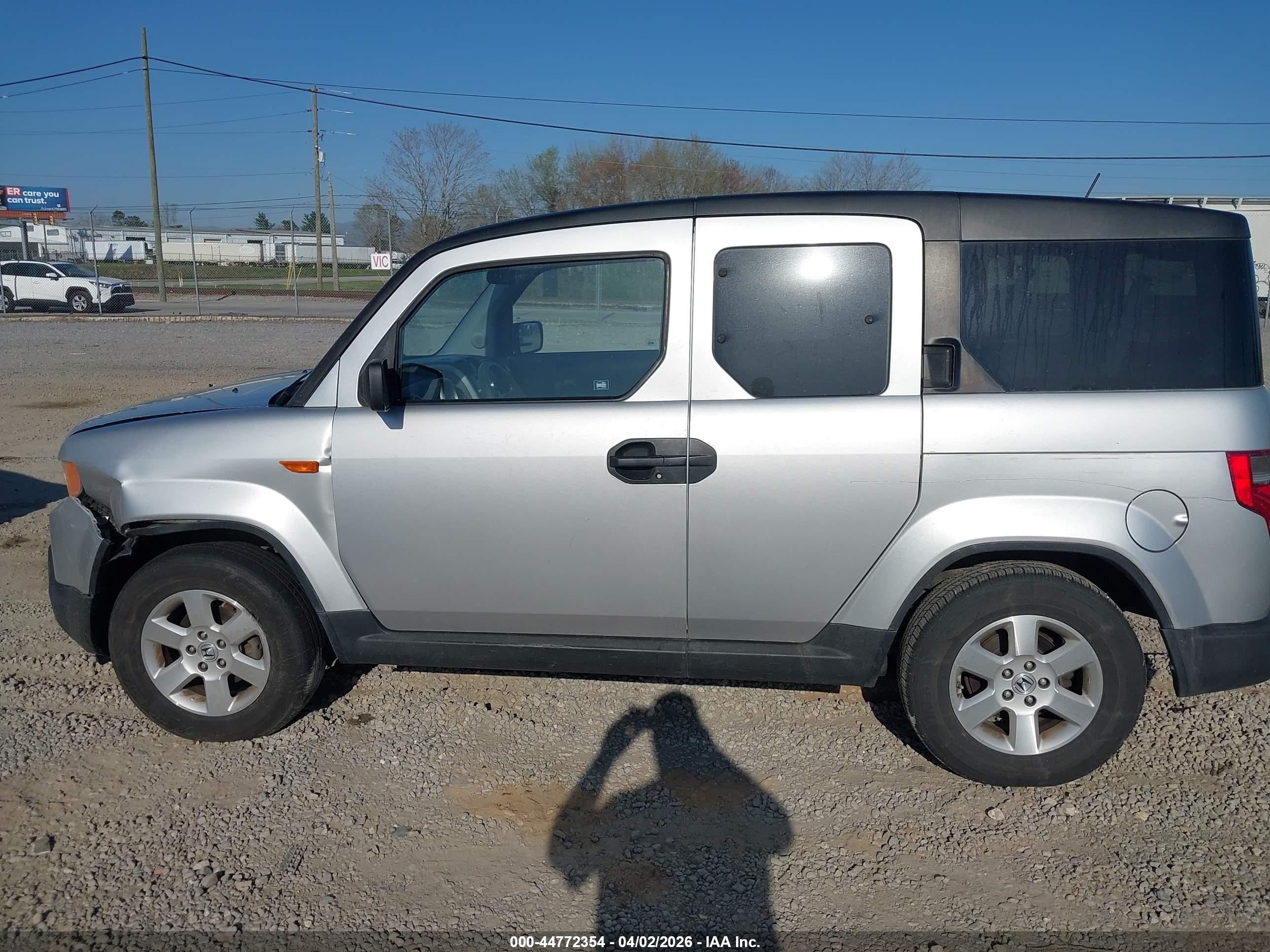 2010 Honda Element Ex Silver vin: 5J6YH1H73AL005058