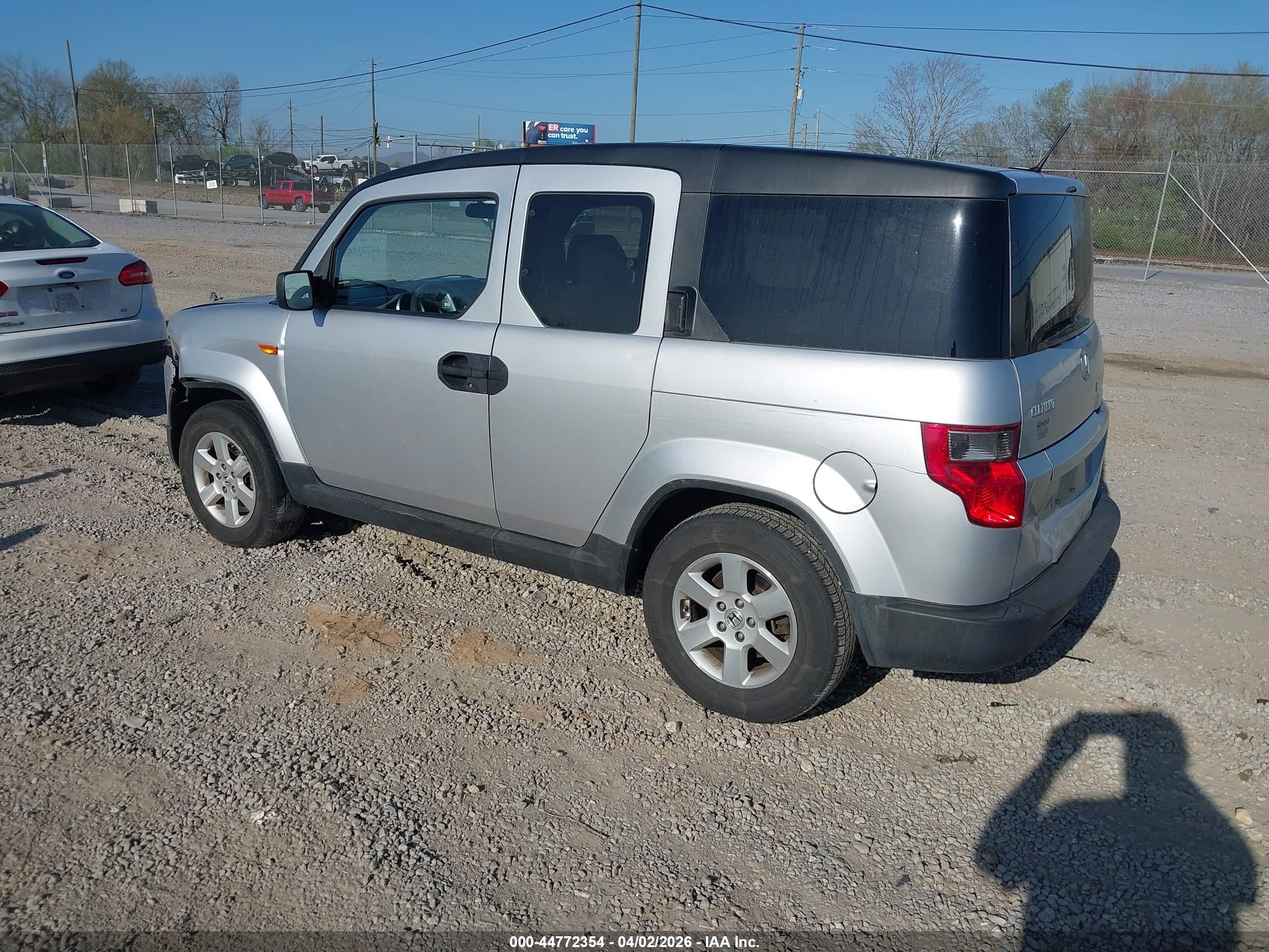 2010 Honda Element Ex Silver vin: 5J6YH1H73AL005058