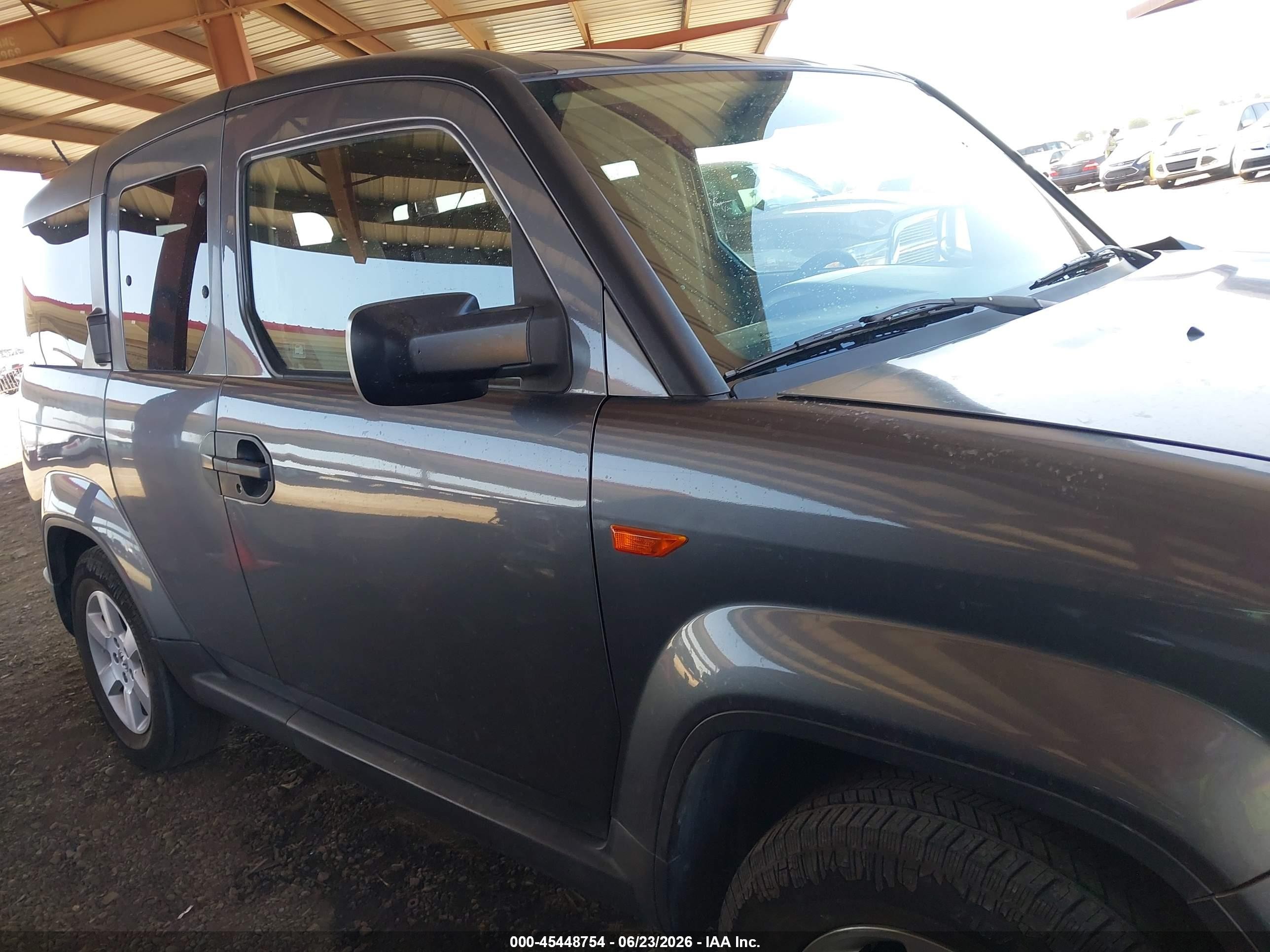 2010 Honda Element Ex Gray vin: 5J6YH1H73AL006534