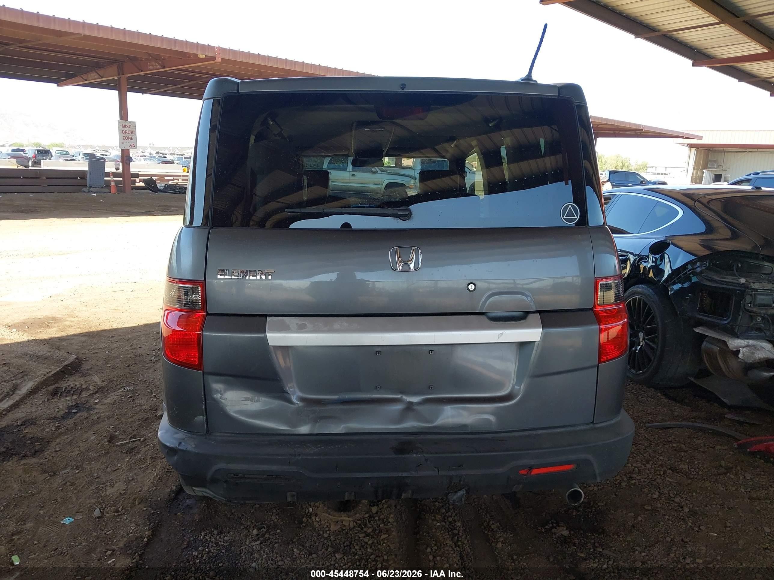 2010 Honda Element Ex Gray vin: 5J6YH1H73AL006534