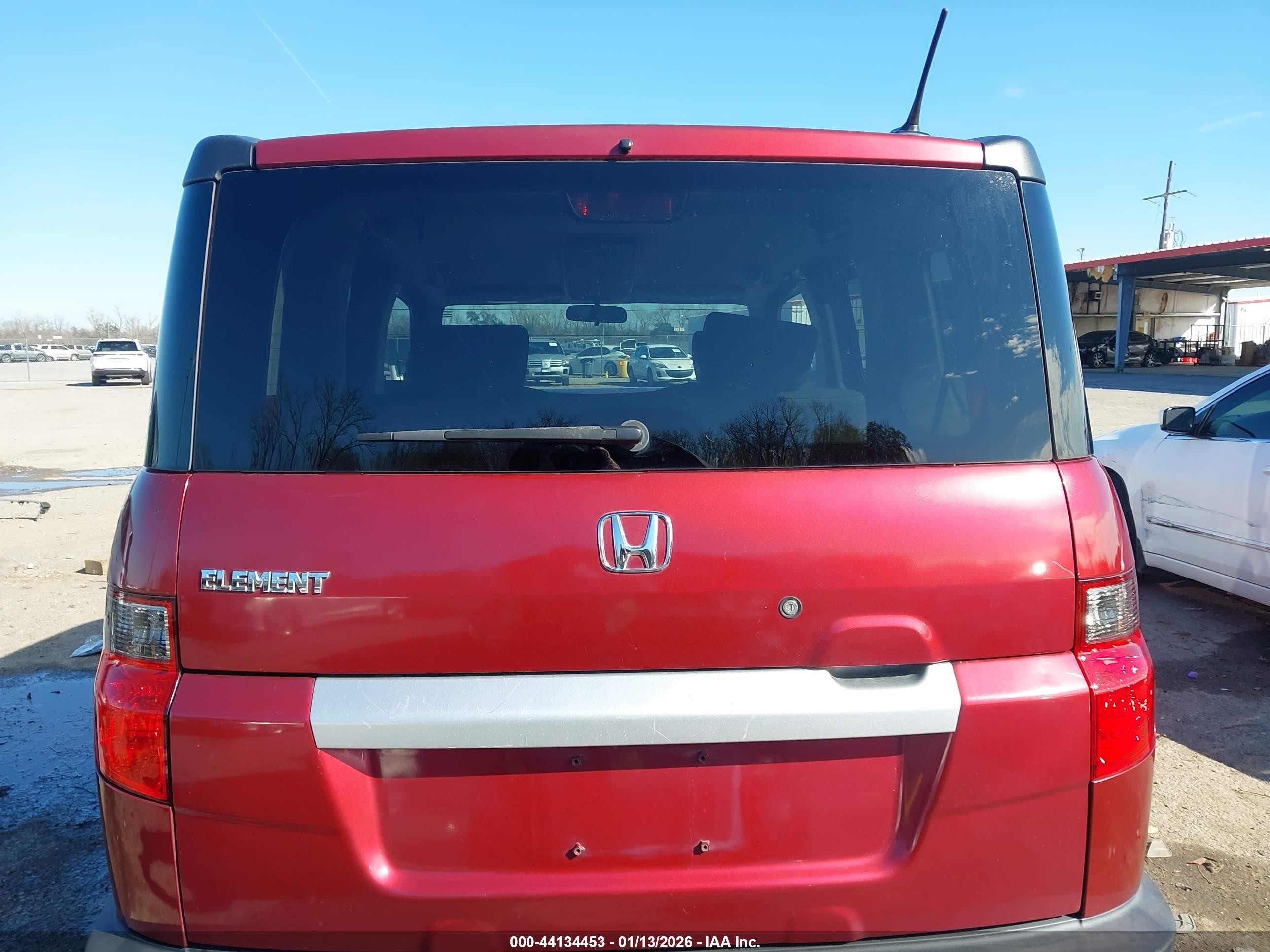 2011 Honda Element Ex Красный vin: 5J6YH1H73BL001027