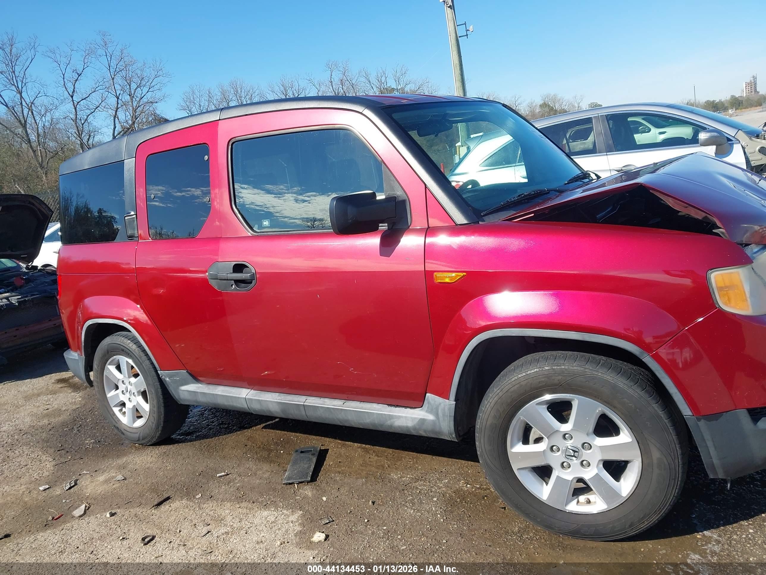 2011 Honda Element Ex Красный vin: 5J6YH1H73BL001027