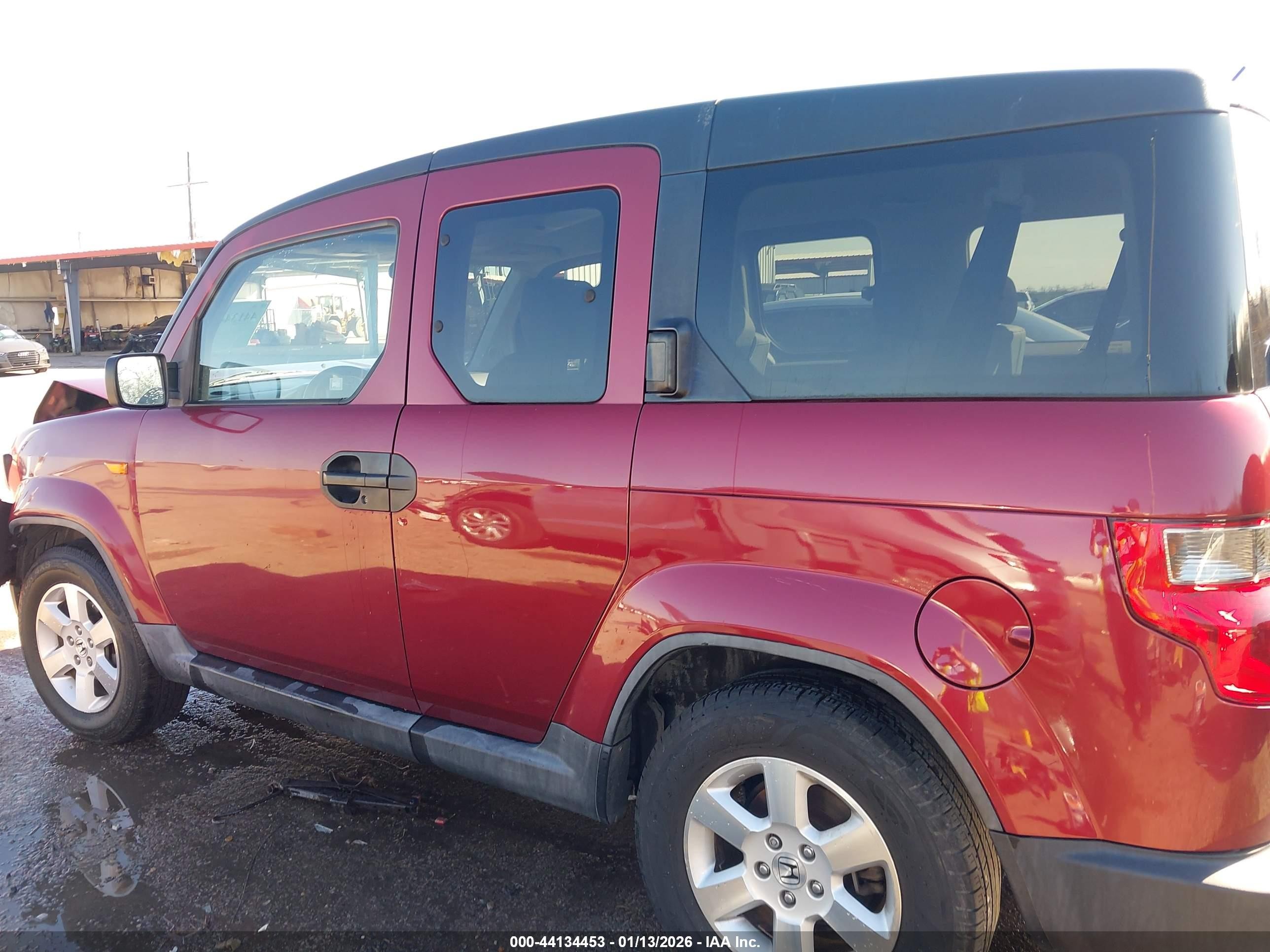2011 Honda Element Ex Красный vin: 5J6YH1H73BL001027