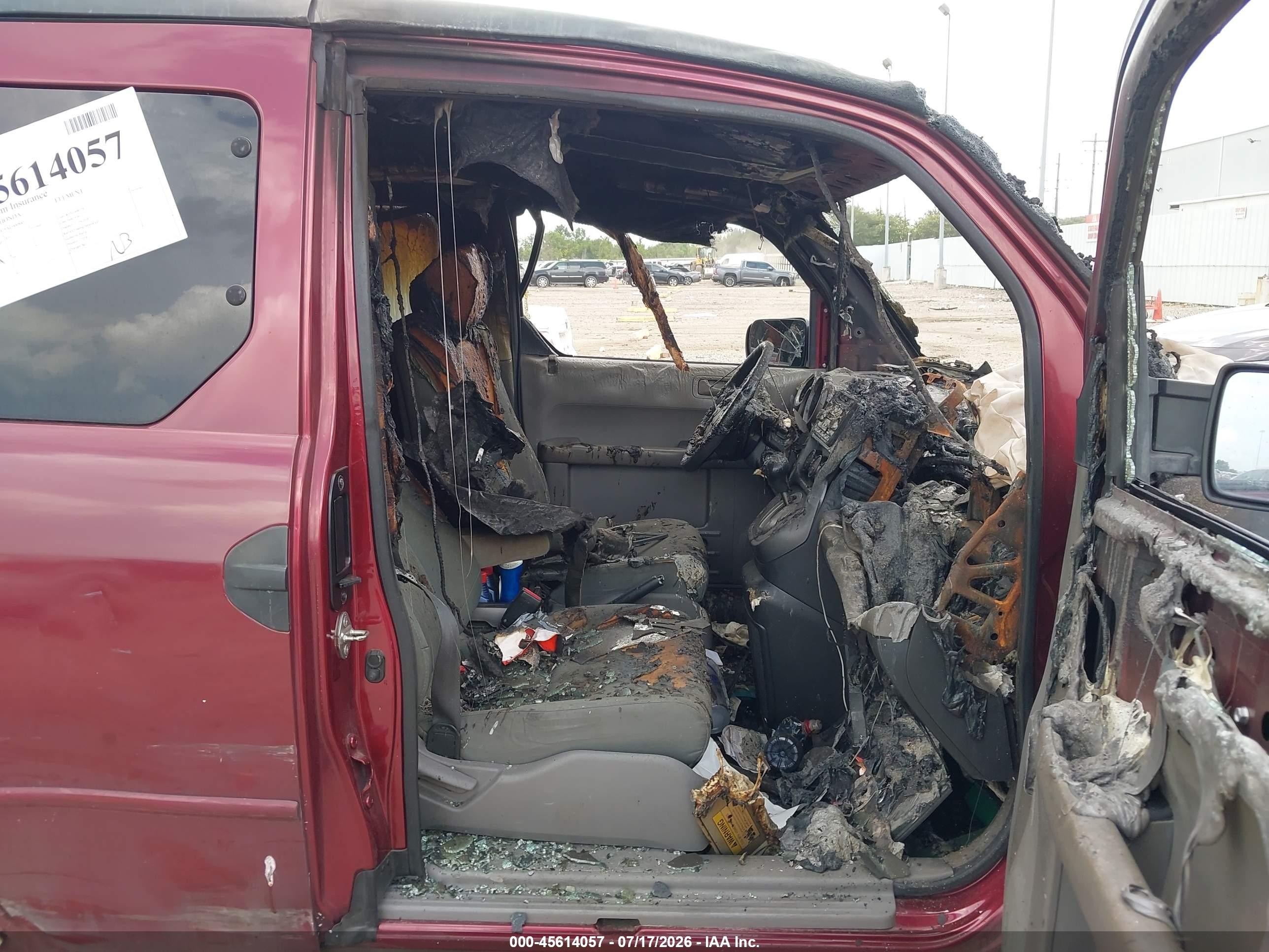 2010 Honda Element Ex Красный vin: 5J6YH1H75AL000881