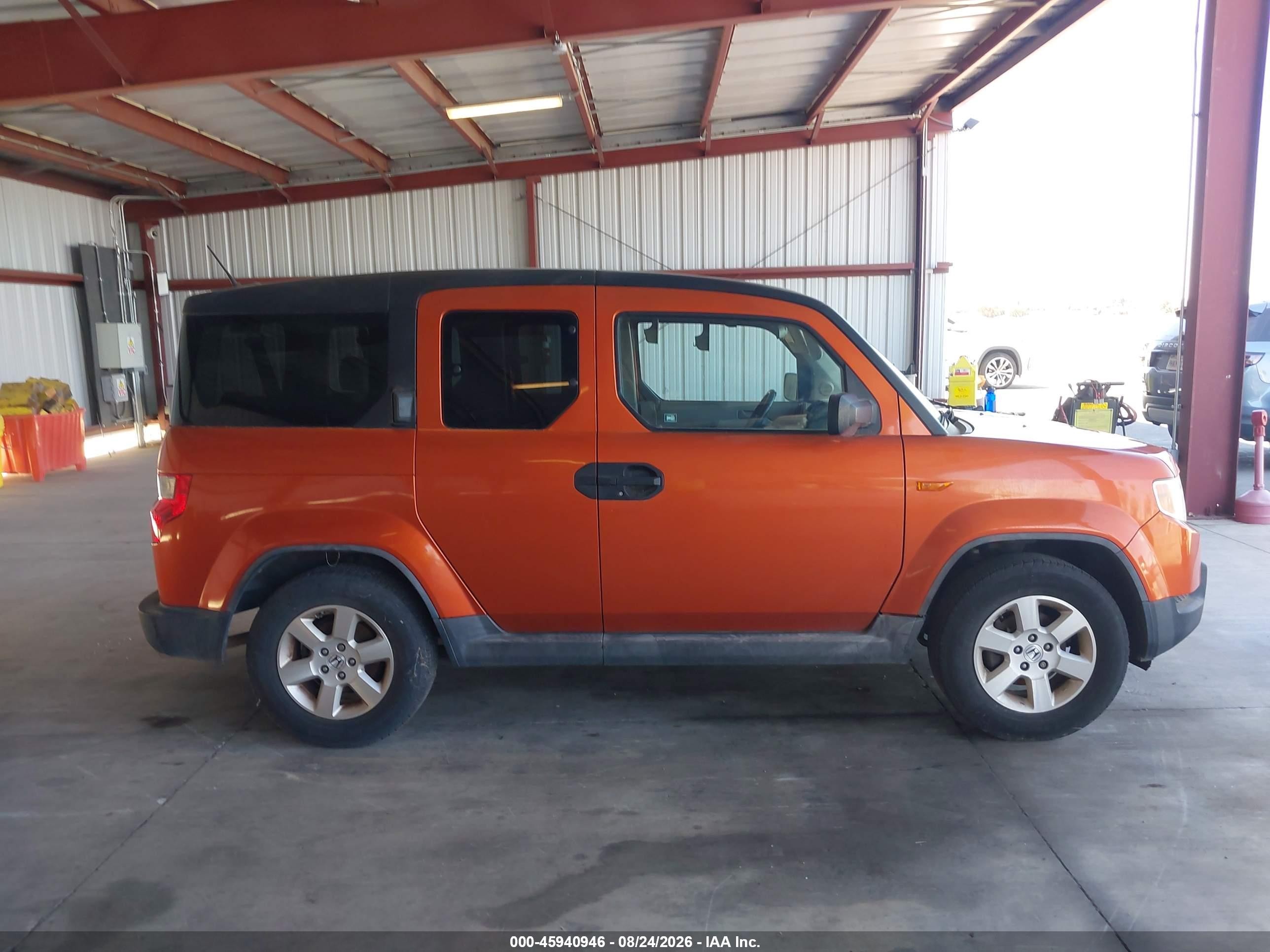 2011 Honda Element Ex Orange vin: 5J6YH1H75BL003636