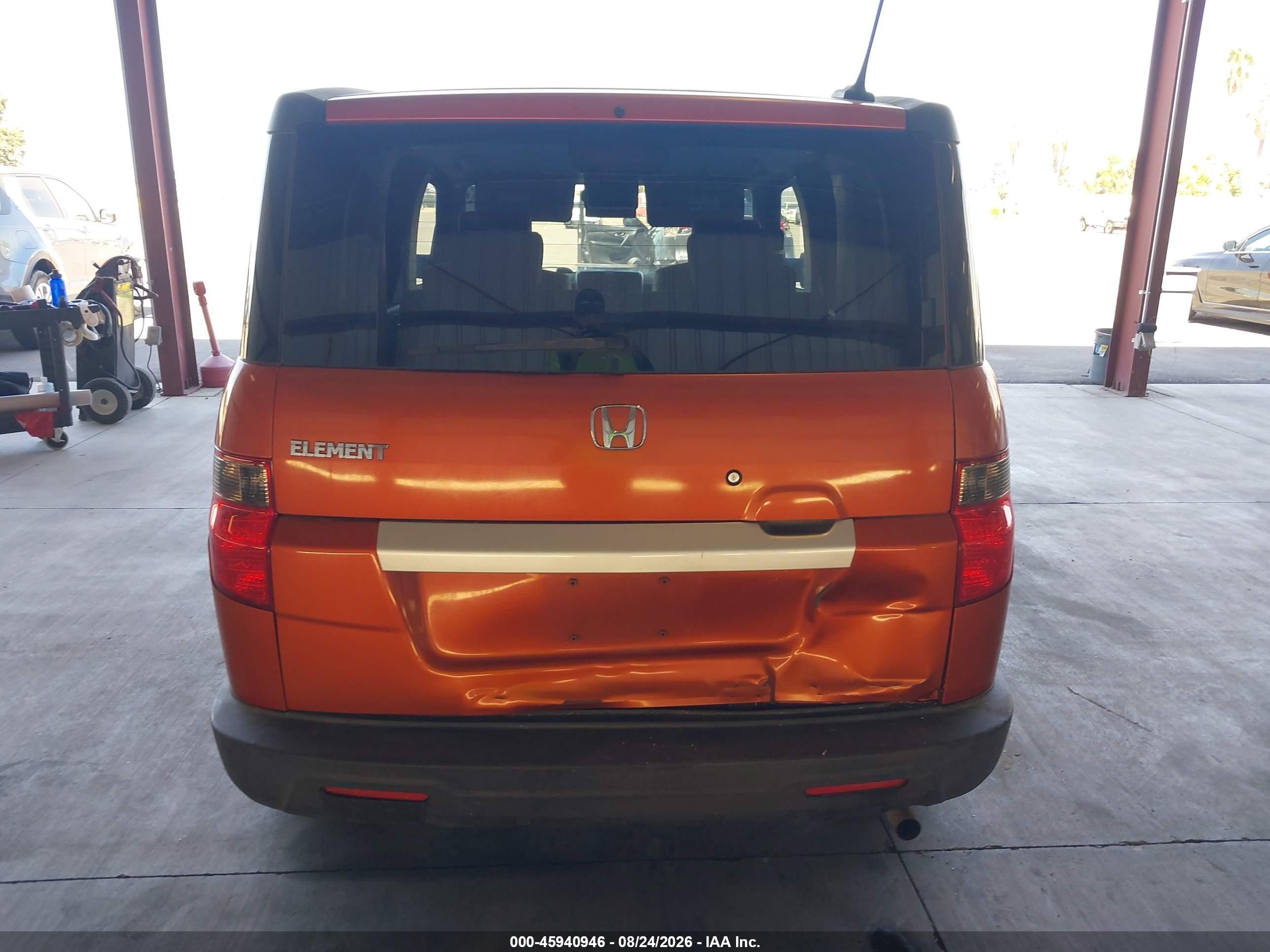 2011 Honda Element Ex Orange vin: 5J6YH1H75BL003636