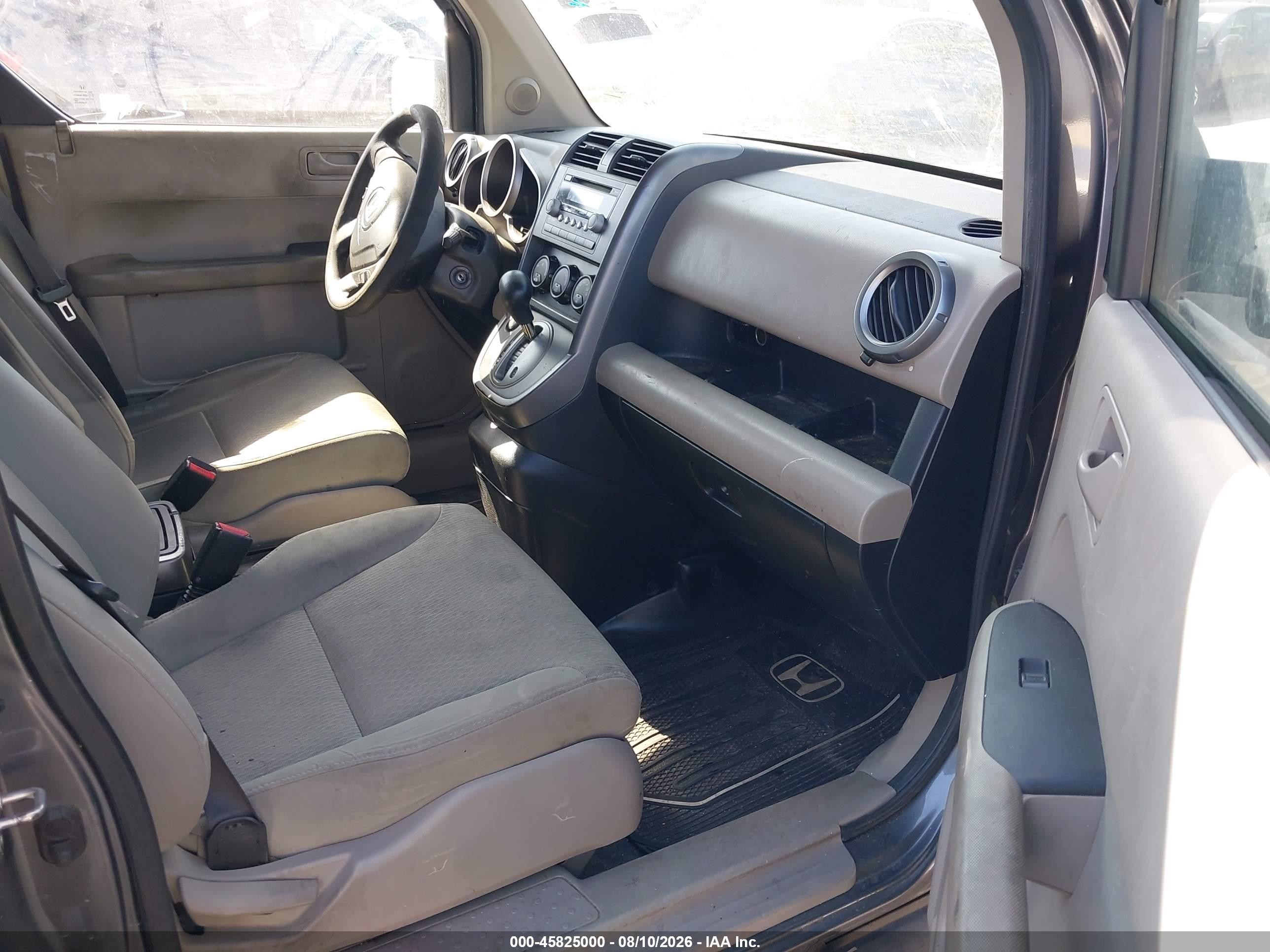 2010 Honda Element Ex Серый vin: 5J6YH1H77AL003801