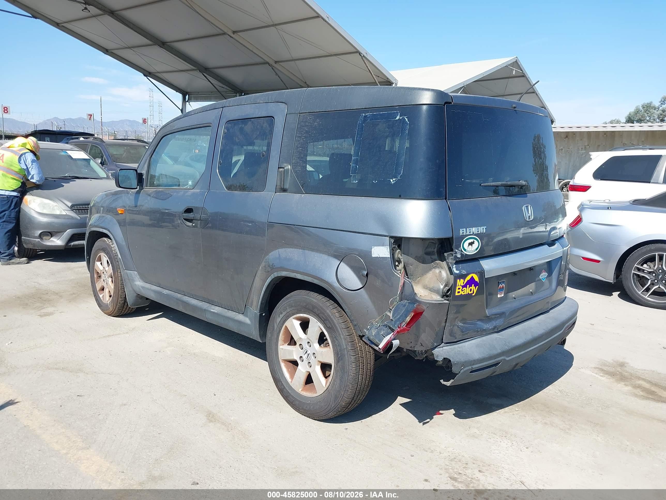 2010 Honda Element Ex Серый vin: 5J6YH1H77AL003801